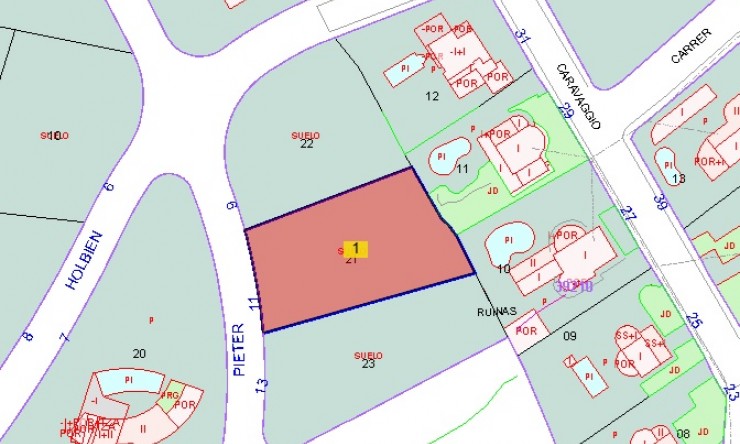Building Plot - Resale - Jávea / Xàbia - Cap Martí - El Tossalet - Pinomar