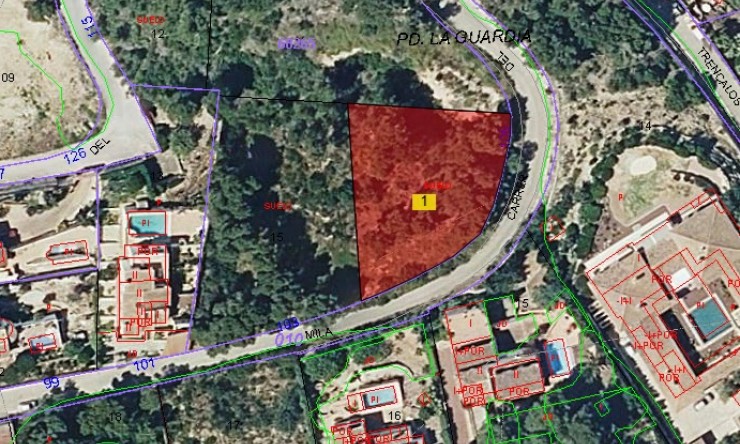 Building Plot - Resale - Jávea / Xàbia - Cap Martí - El Tossalet - Pinomar