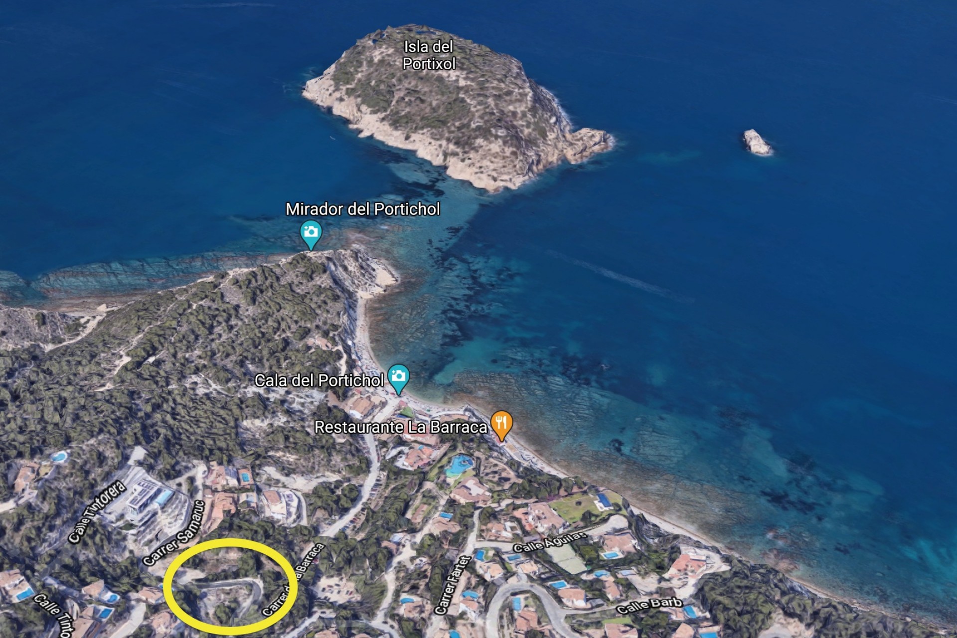 Herverkoop - Plot -
Jávea / Xàbia - Portichol - Balcón al Mar