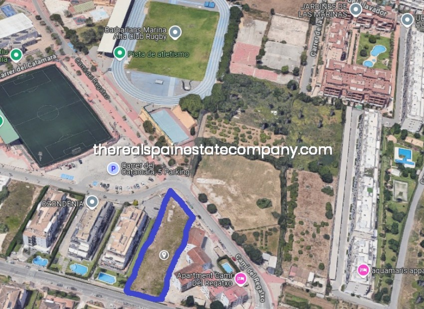 Herverkoop - Stedelijke bouwgrond -
Denia - Centro Urbano