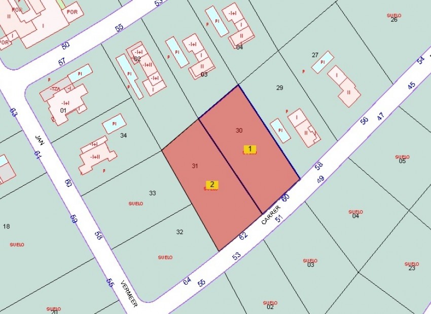 Herverkoop - Stedelijke bouwgrond -
Jávea / Xàbia - Cap Martí - El Tossalet - Pinomar
