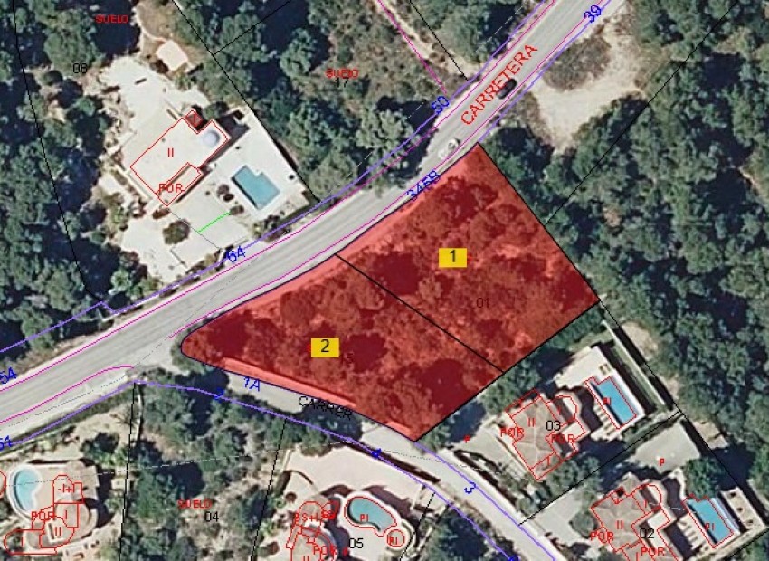 Herverkoop - Stedelijke bouwgrond -
Jávea / Xàbia - La Granadella  - Costa Nova