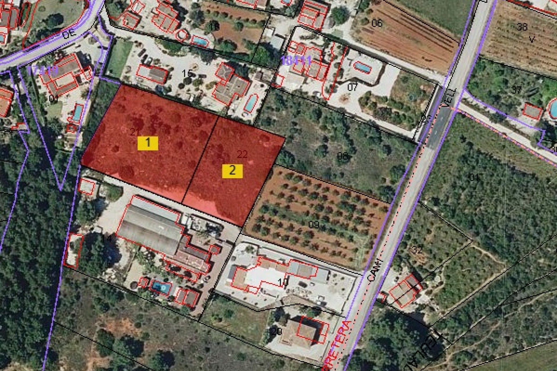 Herverkoop - Stedelijke bouwgrond -
Jávea / Xàbia - Partides comunes - Adsubia
