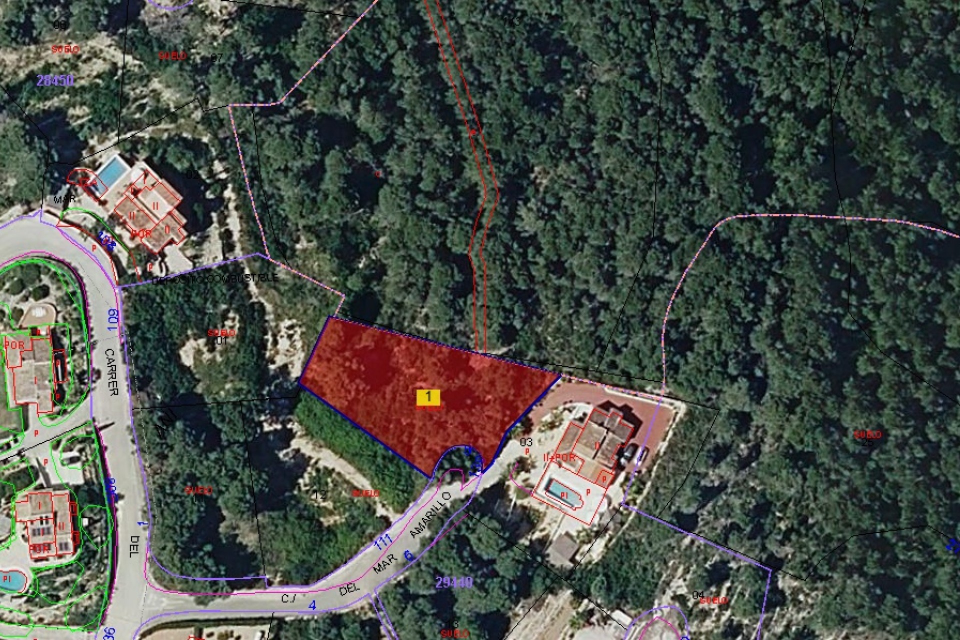Herverkoop - Stedelijke bouwgrond -
Jávea / Xàbia - Partides comunes - Adsubia