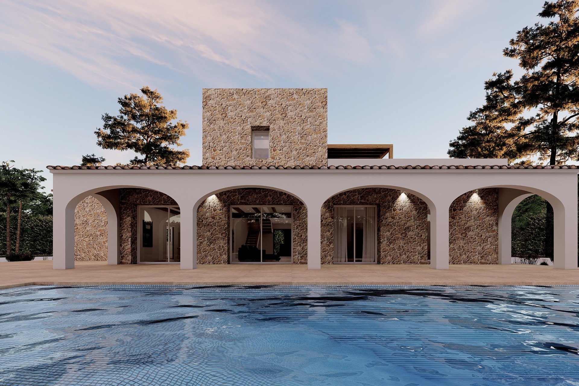 Neue Gebäude - Landhaus -
Benissa - Benissa pueblo