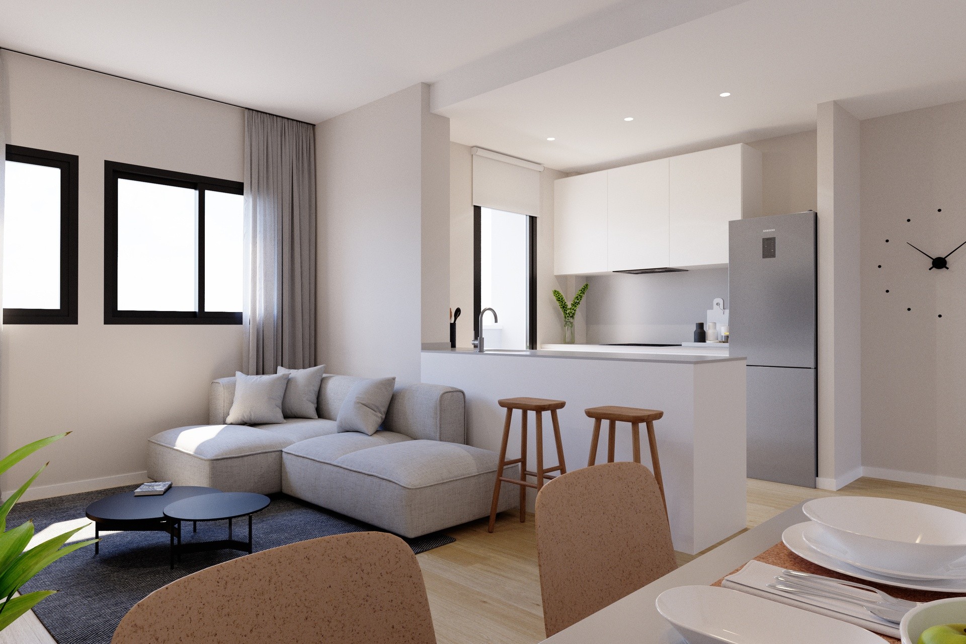 Neue Gebäude - Penthouse -
Algorfa