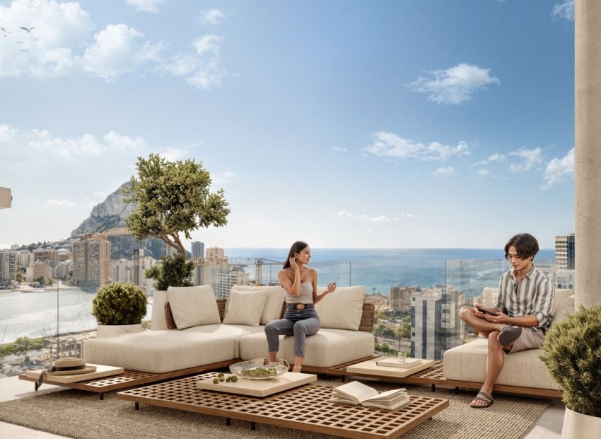 Neue Gebäude - Penthouse -
Calpe - Playa De Arenal