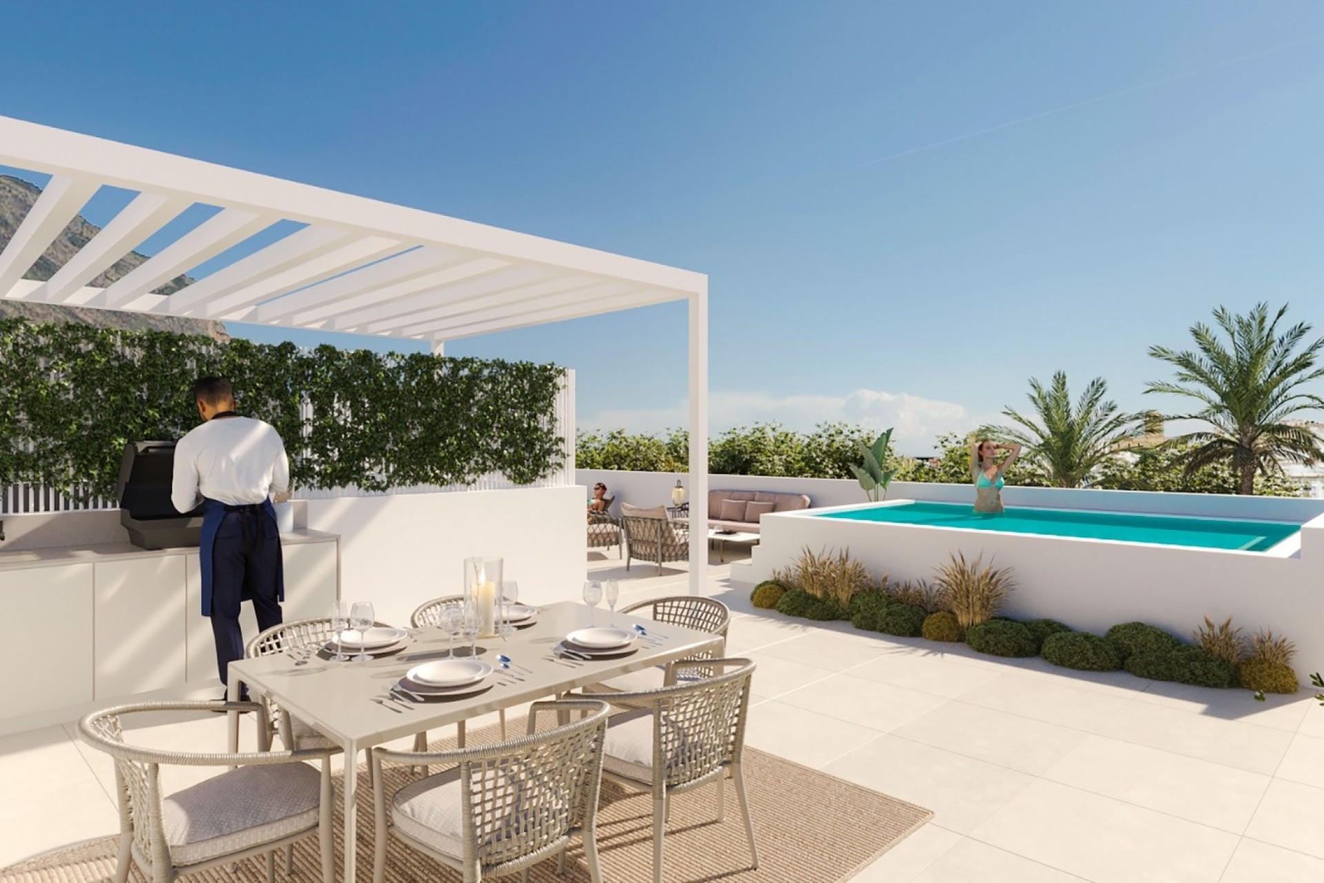 Neue Gebäude - Penthouse -
Jávea / Xàbia - Centro ciudad