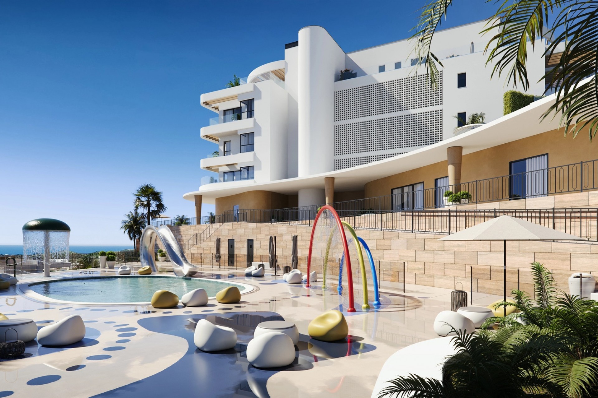 Neue Gebäude - Penthouse -
Las Lagunas de Mijas