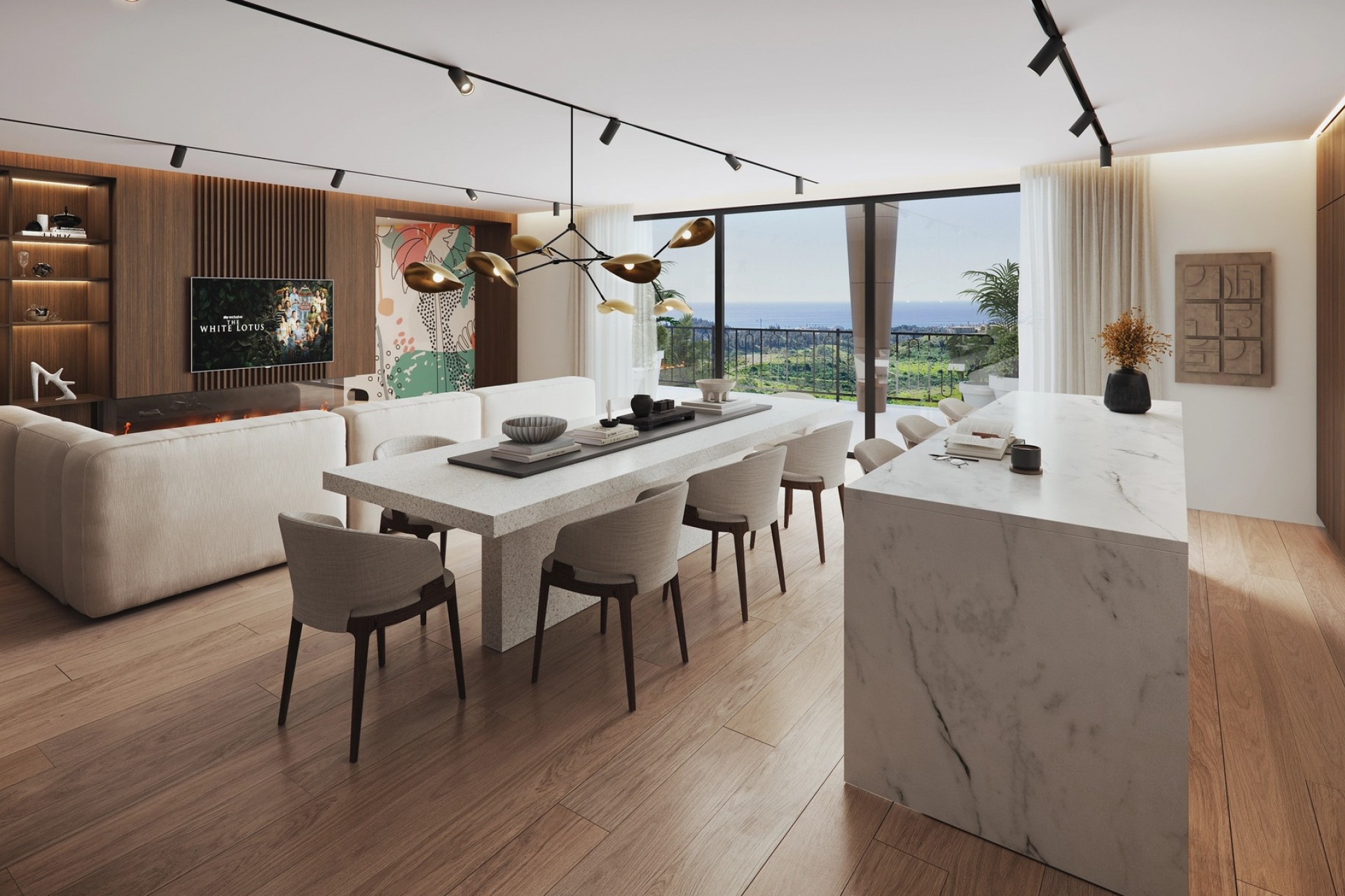 Neue Gebäude - Penthouse -
Las Lagunas de Mijas