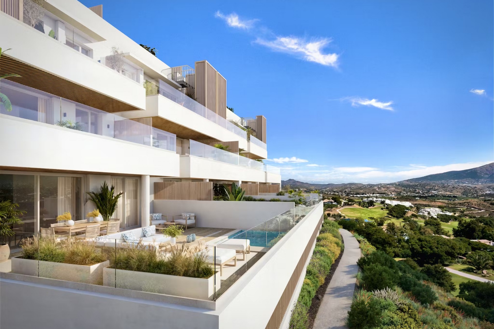 Neue Gebäude - Penthouse -
Mijas