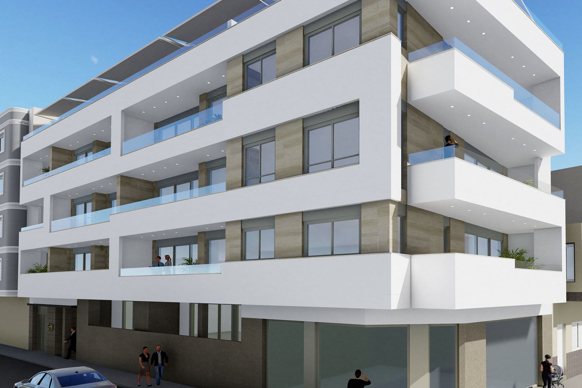 Neue Gebäude - Penthouse -
Torrevieja