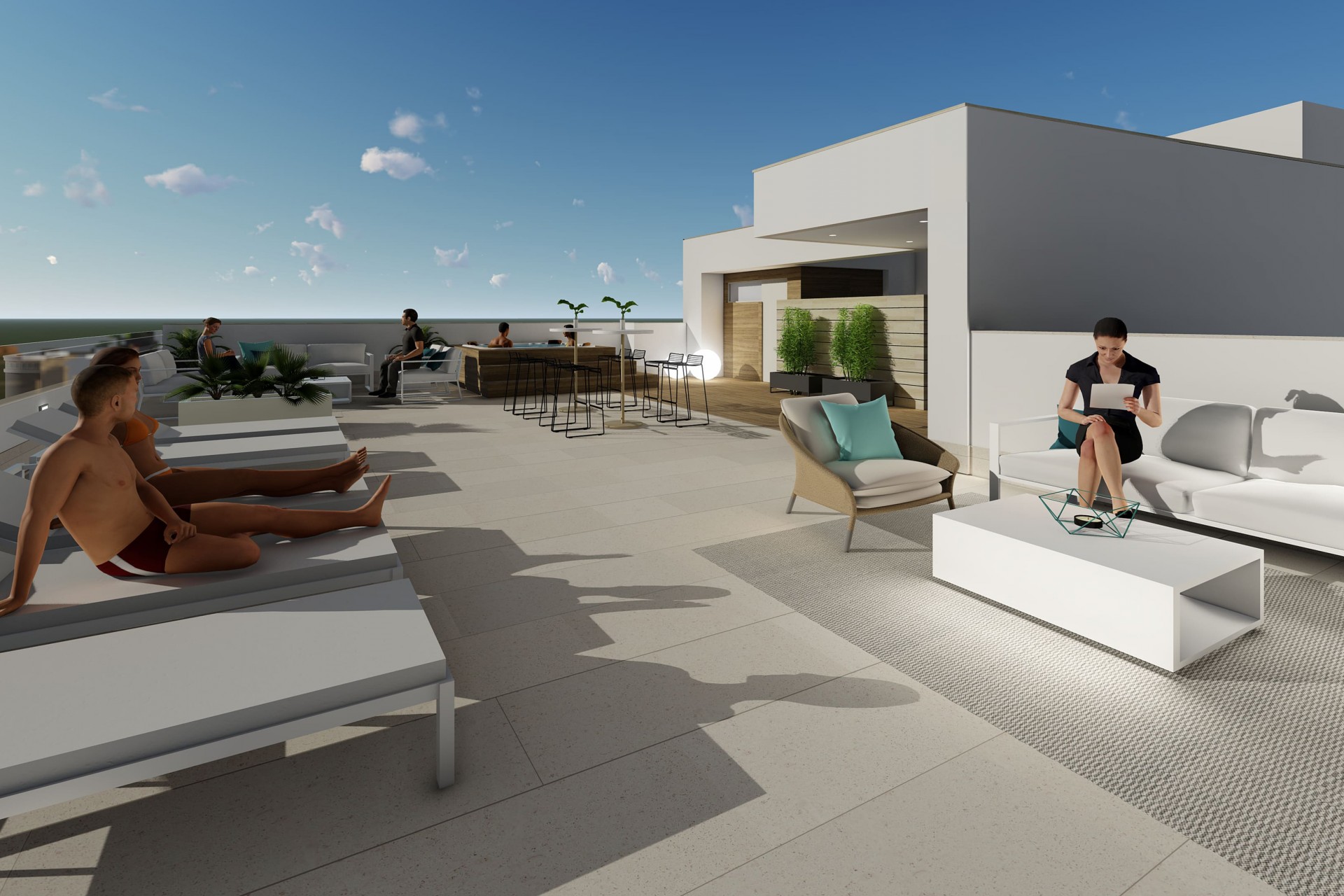 Neue Gebäude - Penthouse -
Torrevieja