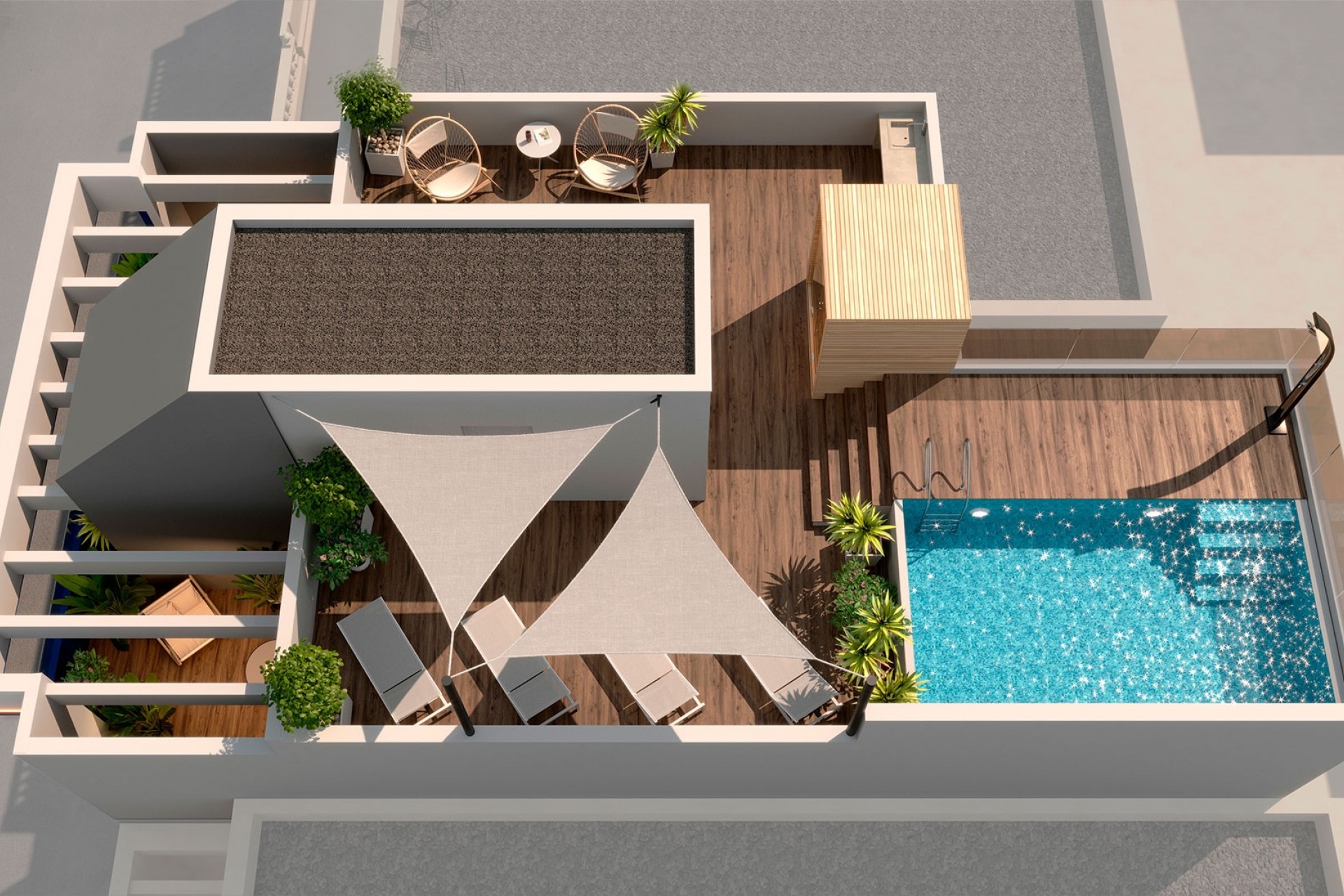 Neue Gebäude - Penthouse -
Torrevieja