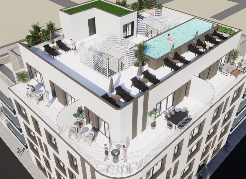Neue Gebäude - Penthouse -
Torrevieja