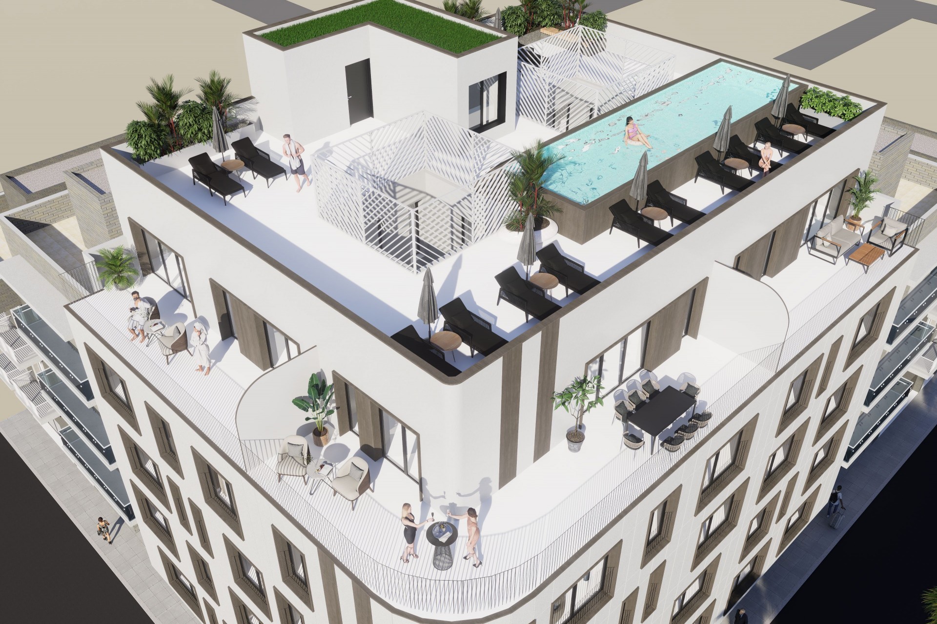 Neue Gebäude - Penthouse -
Torrevieja