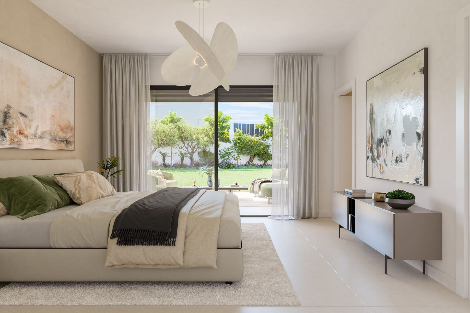 Neue Gebäude - Teilweise freistehend -
Estepona