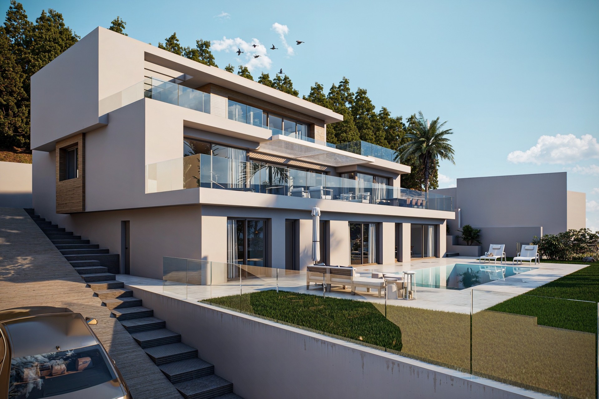 Neue Gebäude - Villa -
Altea
