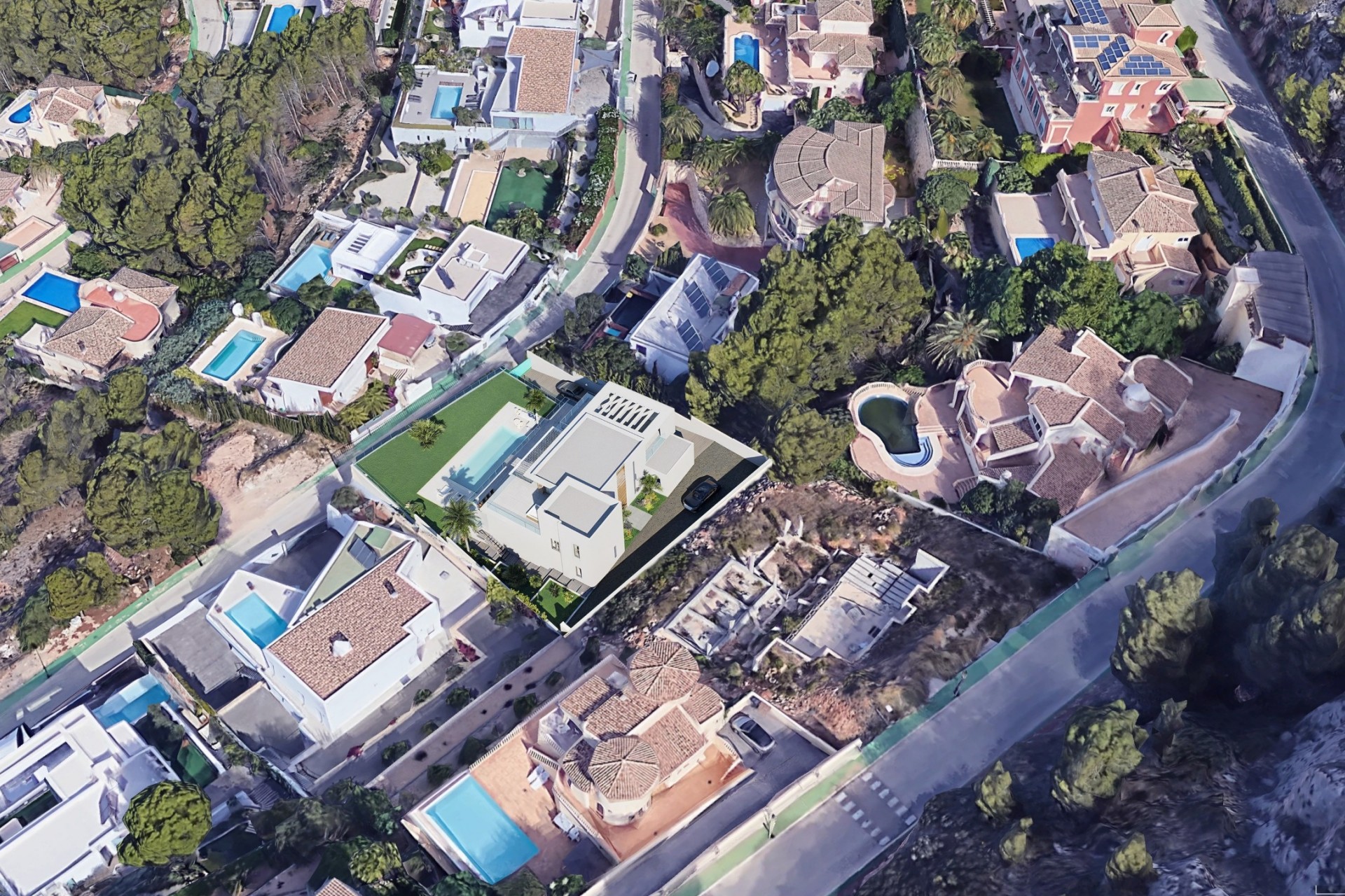 Neue Gebäude - Villa -
Altea