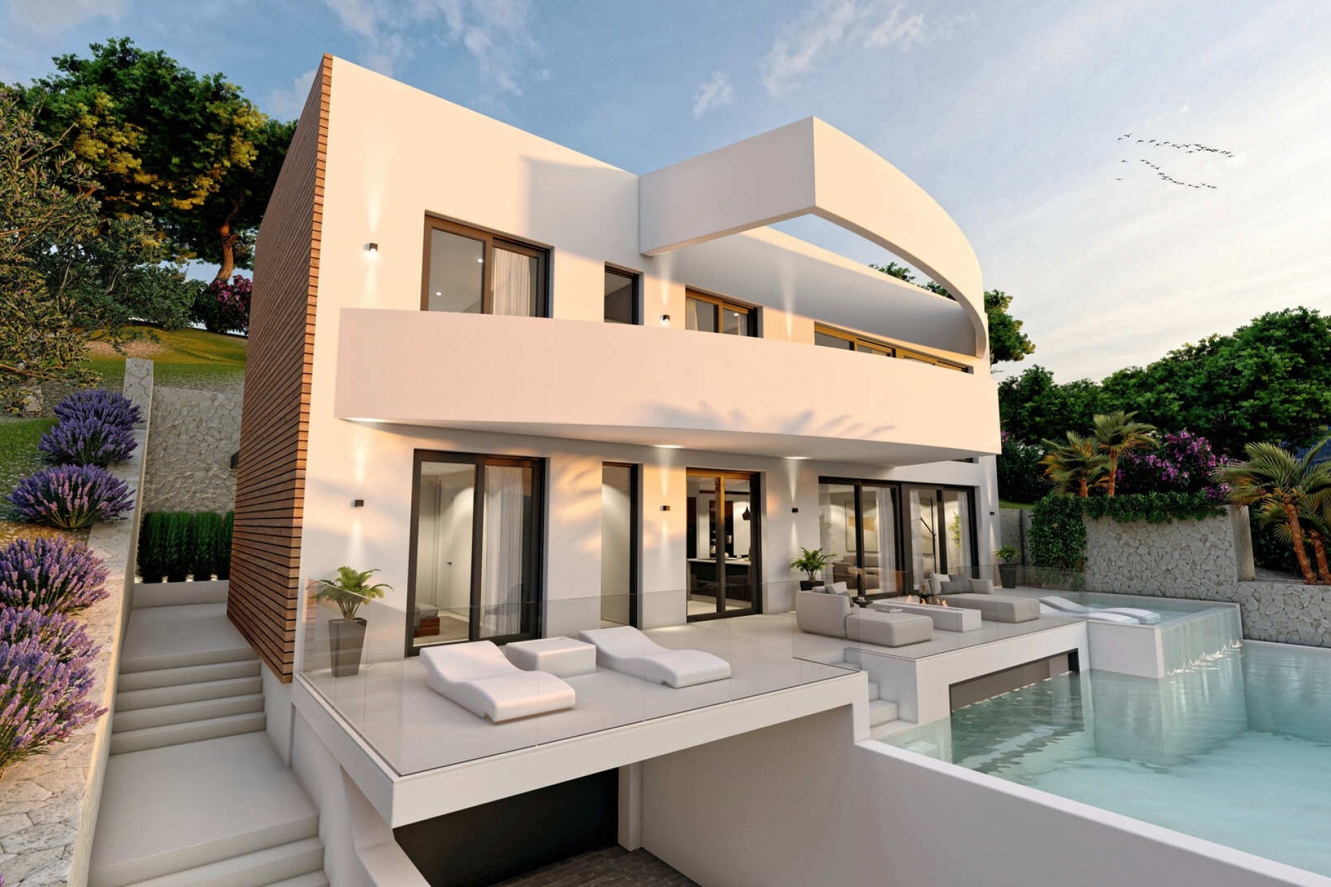 Neue Gebäude - Villa -
Altea