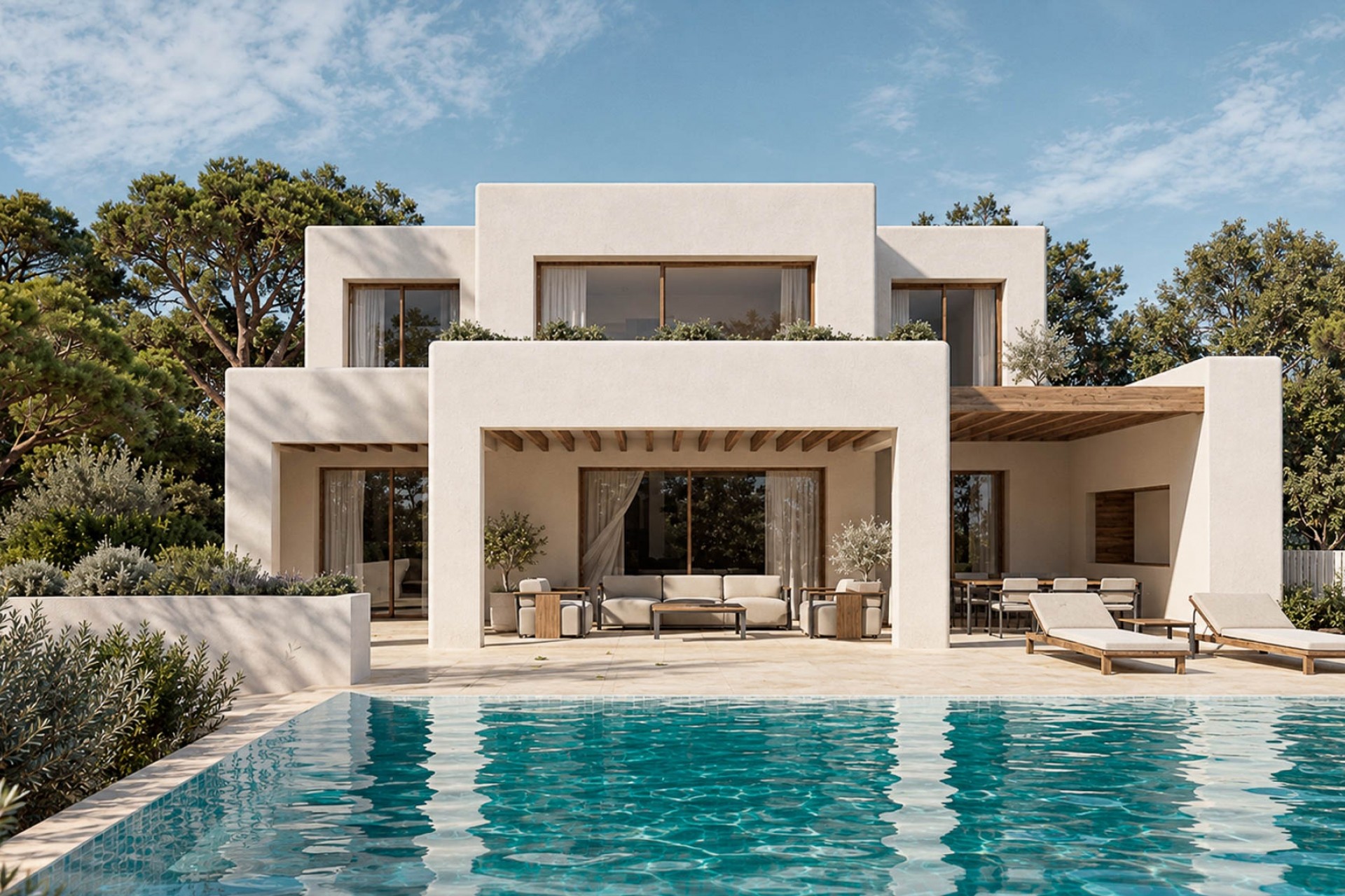 Neue Gebäude - Villa -
Benissa - La Fustera