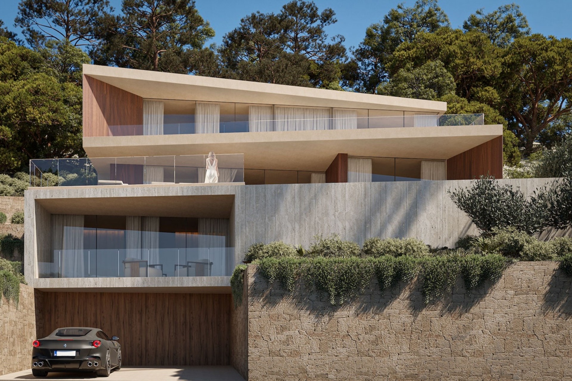 Neue Gebäude - Villa -
Benissa - Montemar