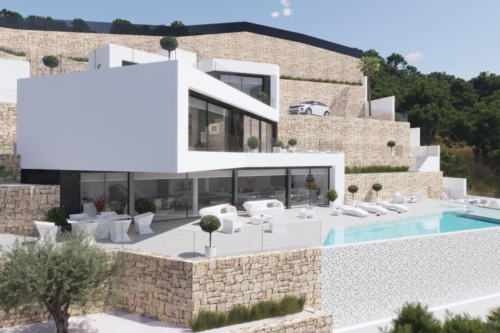 Neue Gebäude - Villa -
Benissa - Pedramala