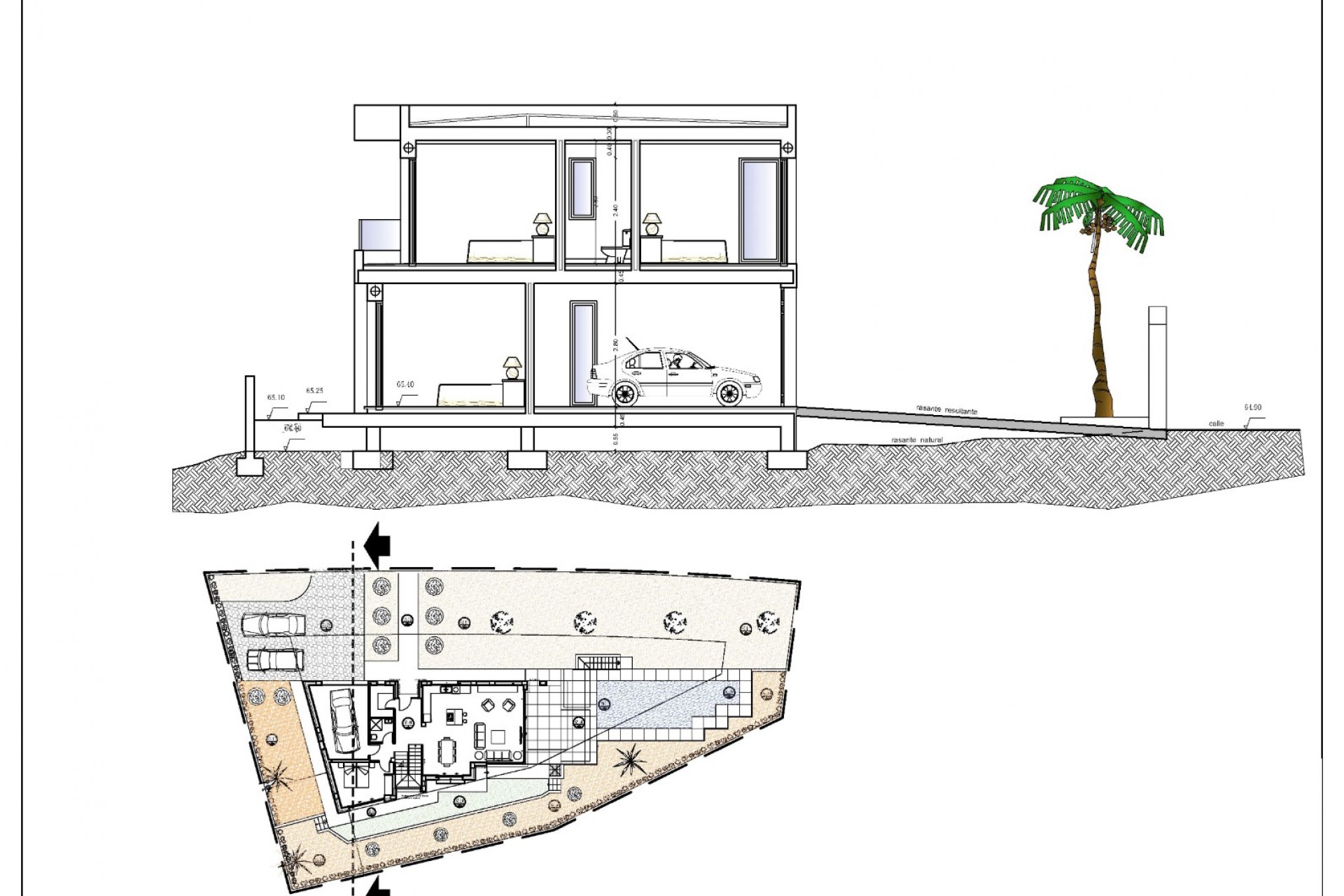 Neue Gebäude - Villa -
Calpe - Cometa