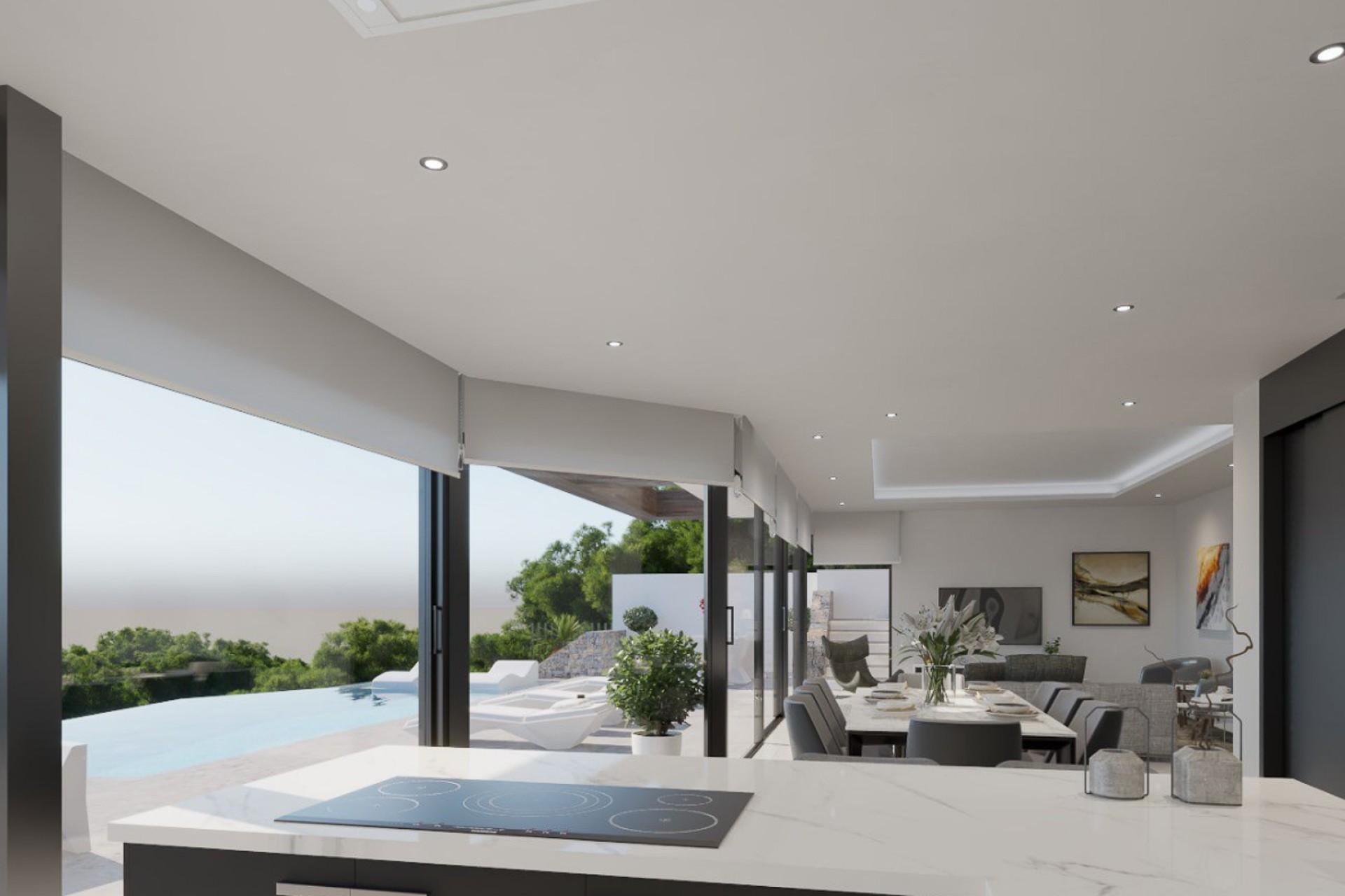 Neue Gebäude - Villa -
Calpe - Maryvilla