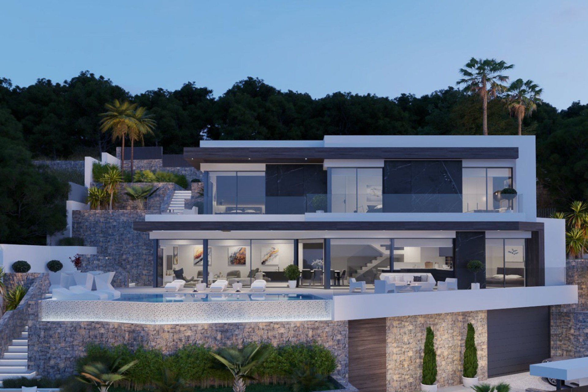 Neue Gebäude - Villa -
Calpe - Maryvilla