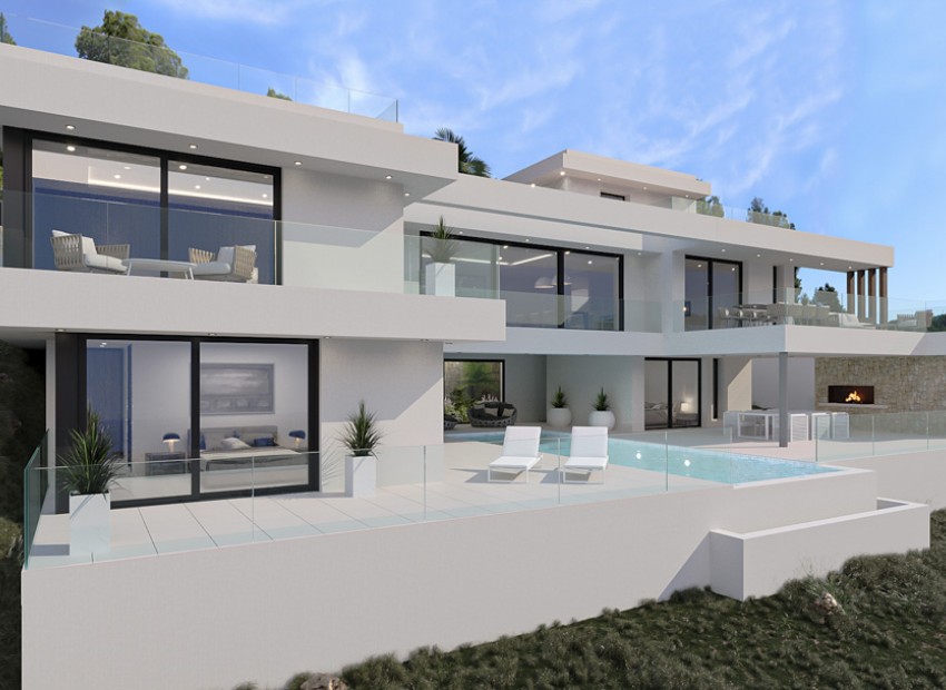 Neue Gebäude - Villa -
Calpe - Partida Empedrola