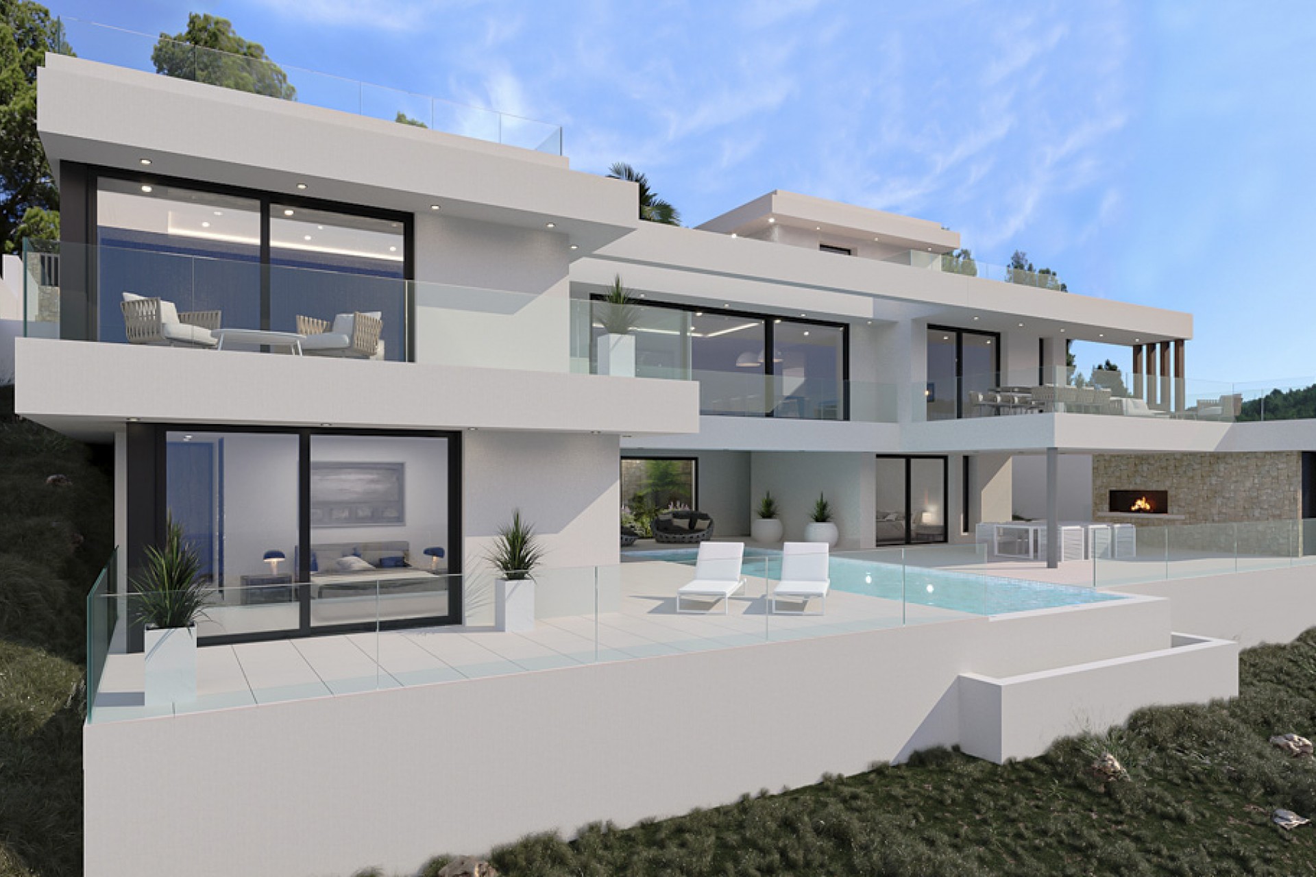 Neue Gebäude - Villa -
Calpe - Partida Empedrola