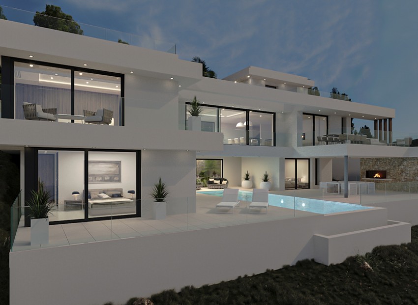 Neue Gebäude - Villa -
Calpe - Partida Empedrola