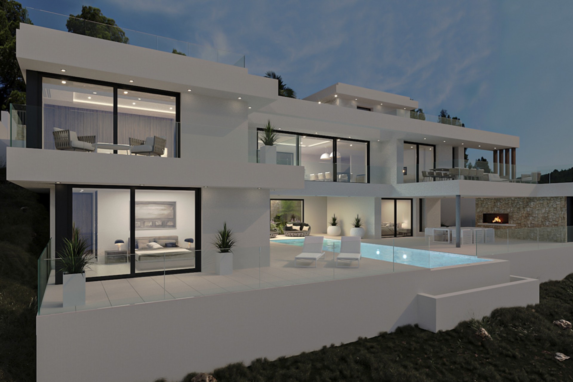 Neue Gebäude - Villa -
Calpe - Partida Empedrola