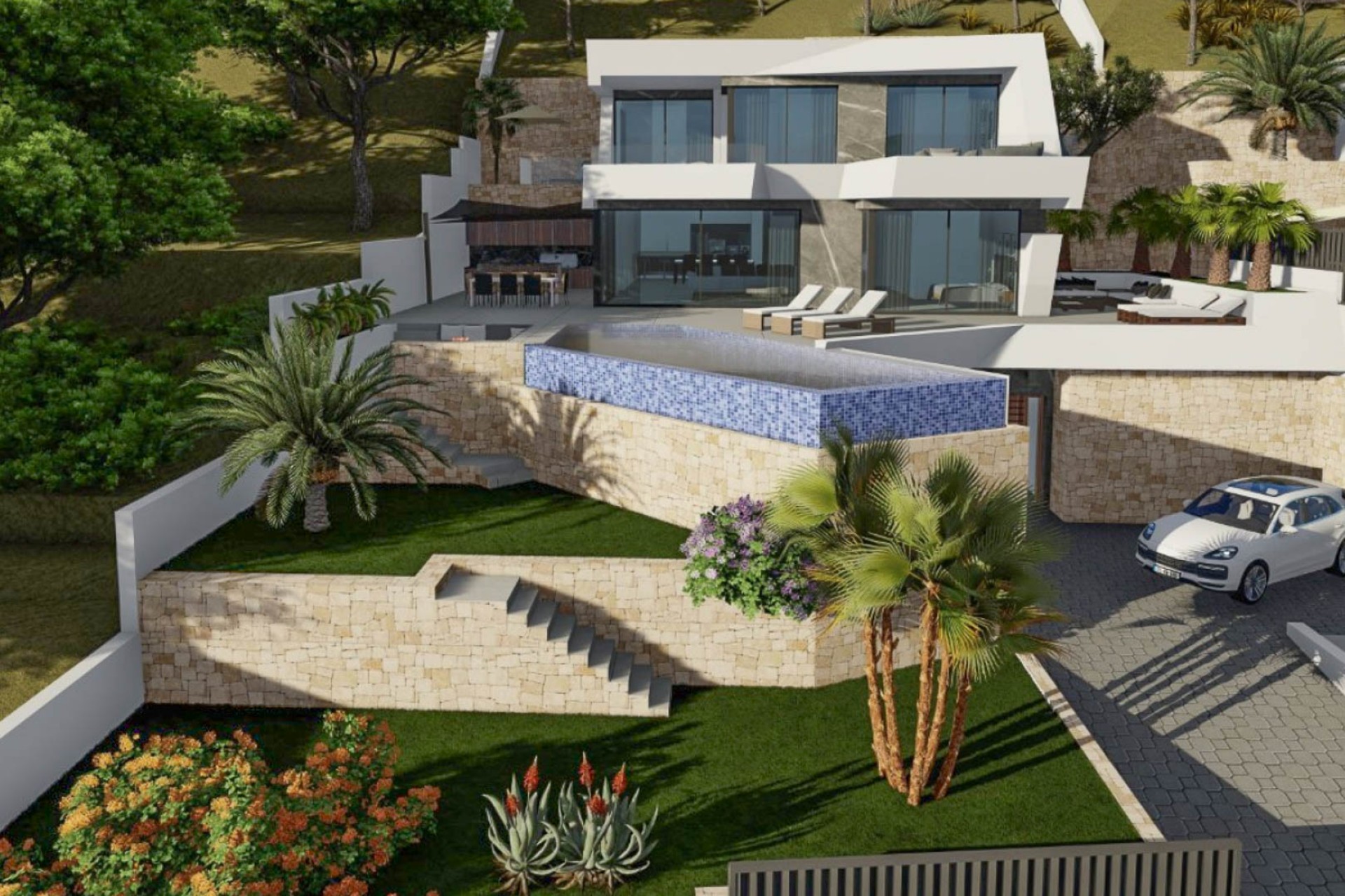 Neue Gebäude - Villa -
Calpe