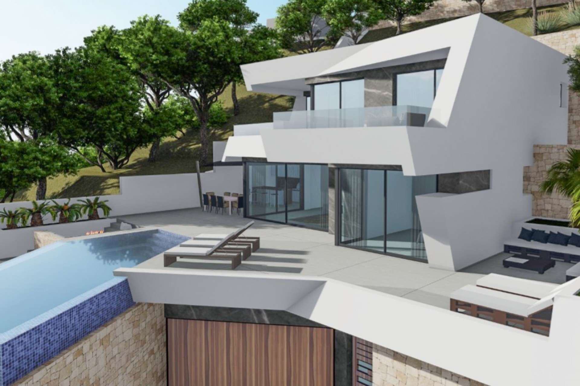 Neue Gebäude - Villa -
Calpe
