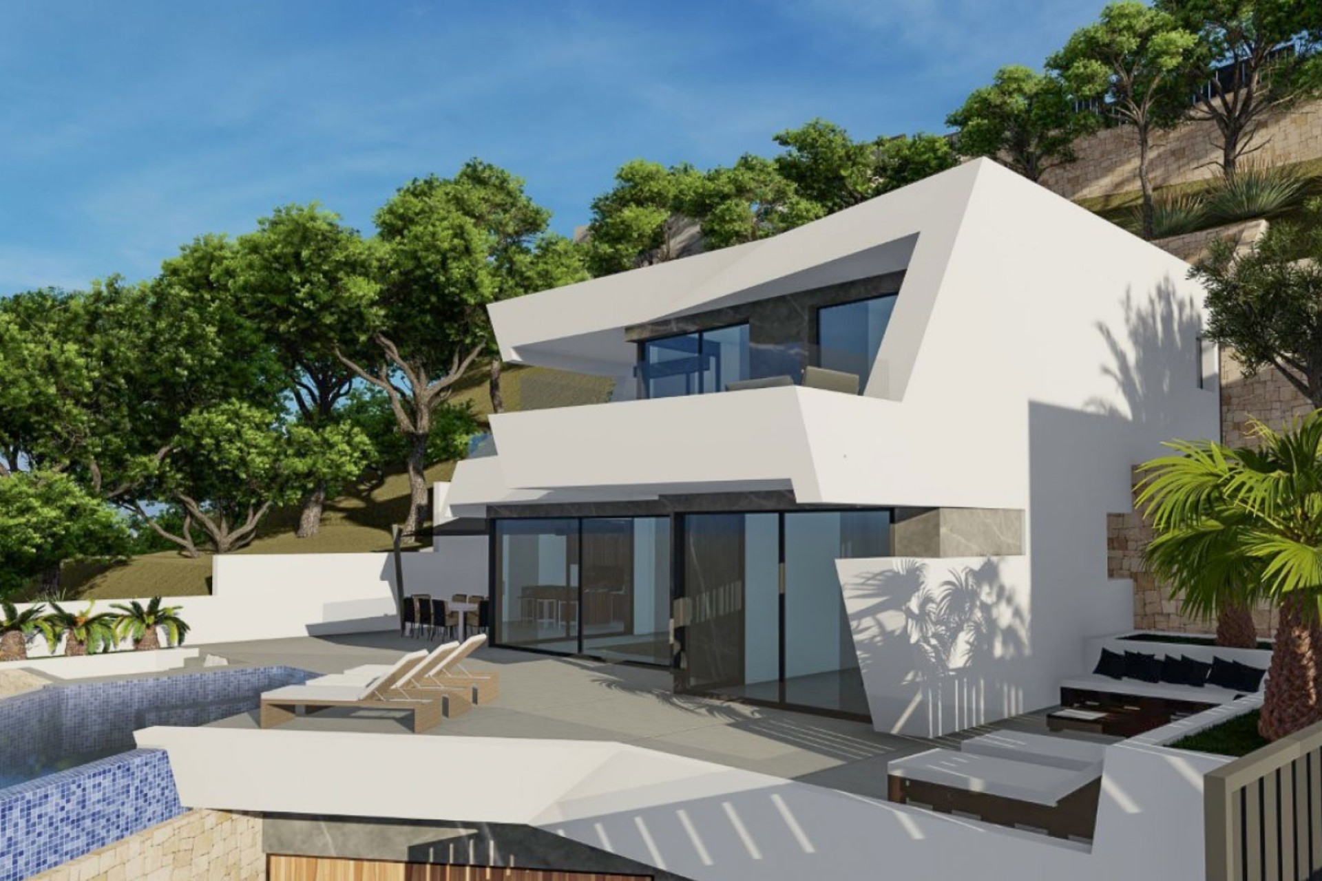 Neue Gebäude - Villa -
Calpe