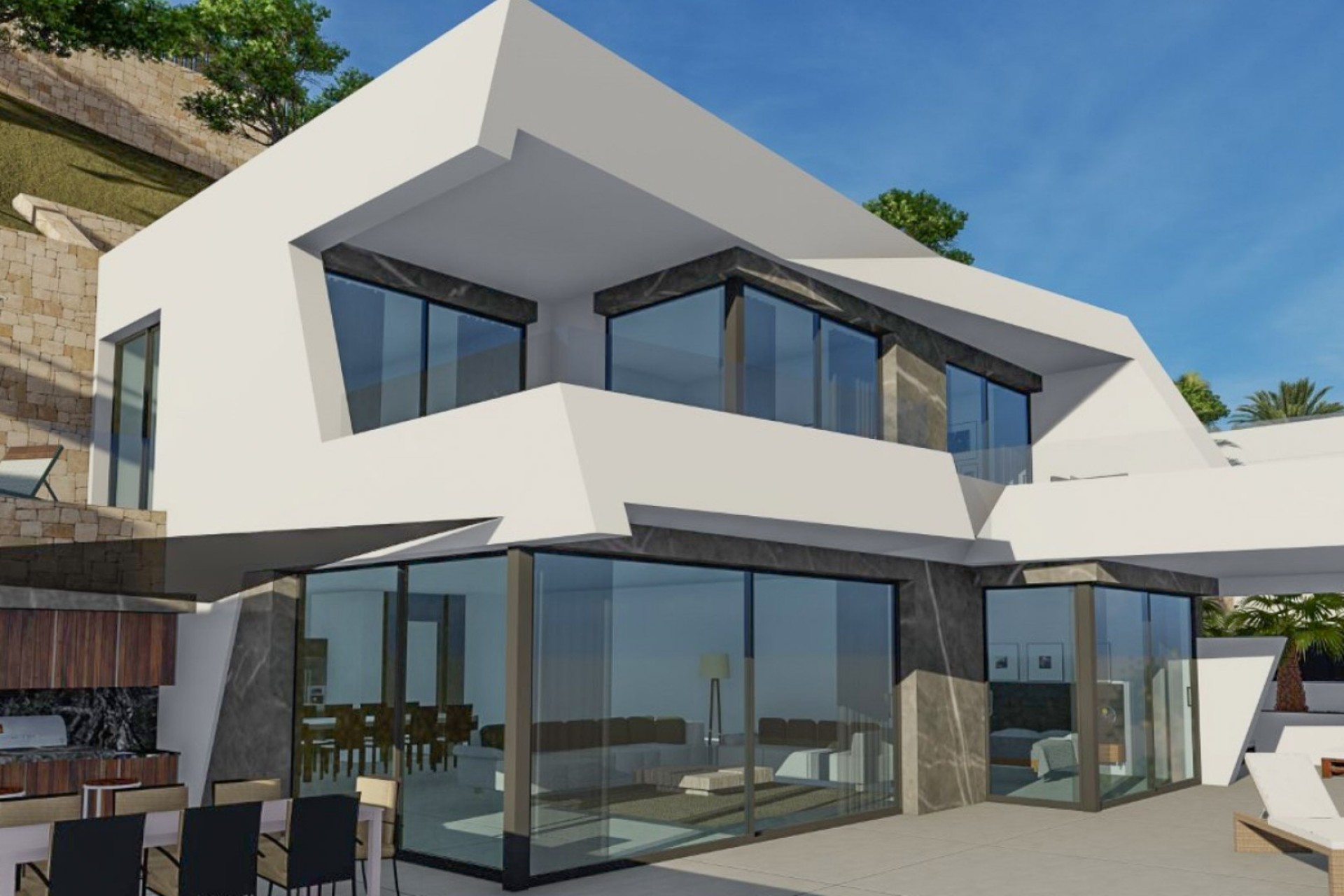 Neue Gebäude - Villa -
Calpe