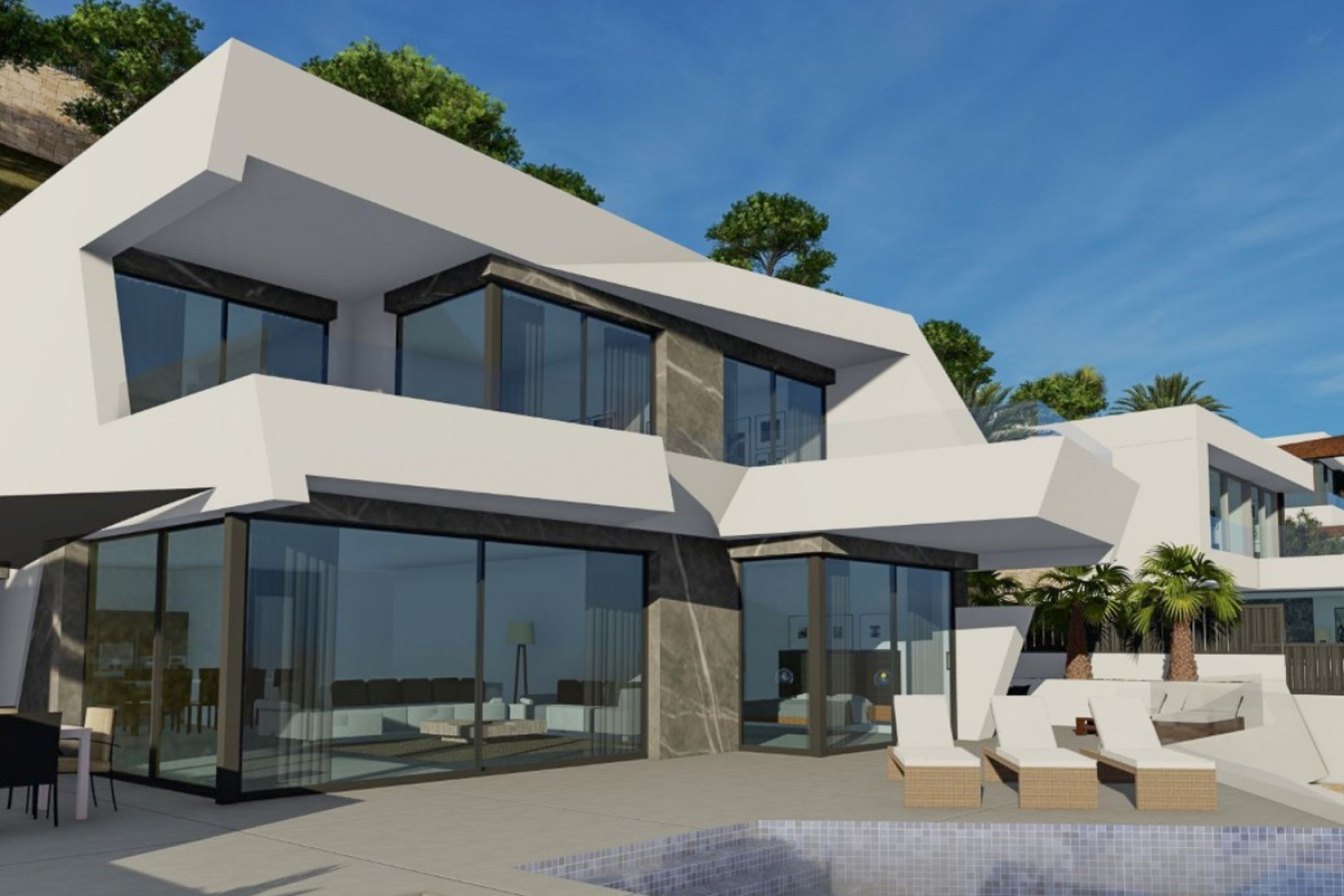 Neue Gebäude - Villa -
Calpe