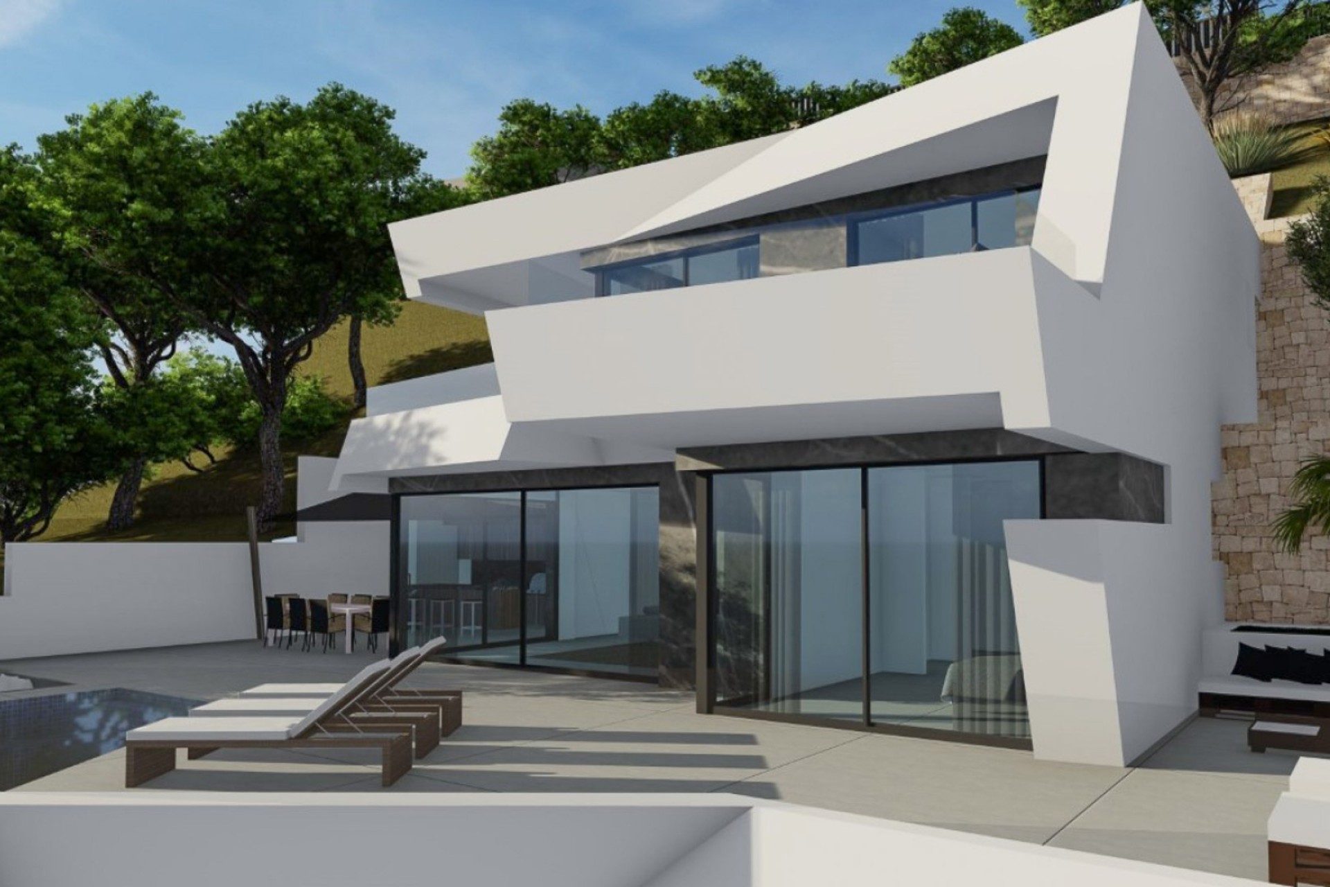 Neue Gebäude - Villa -
Calpe