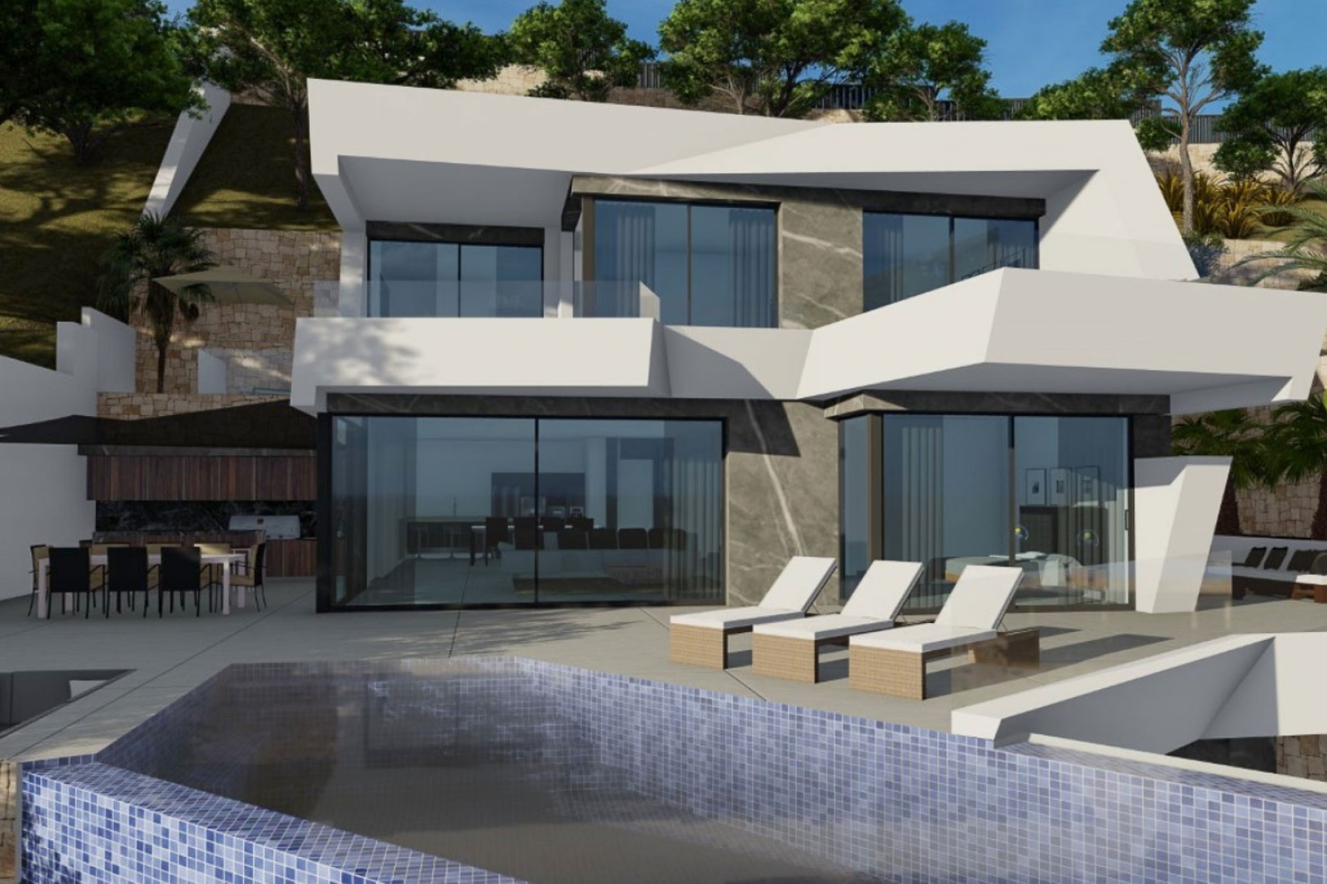 Neue Gebäude - Villa -
Calpe