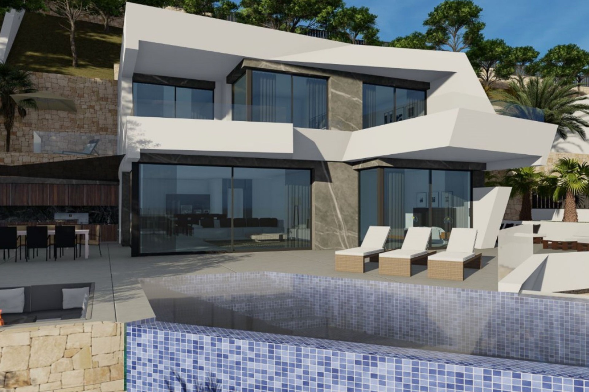 Neue Gebäude - Villa -
Calpe