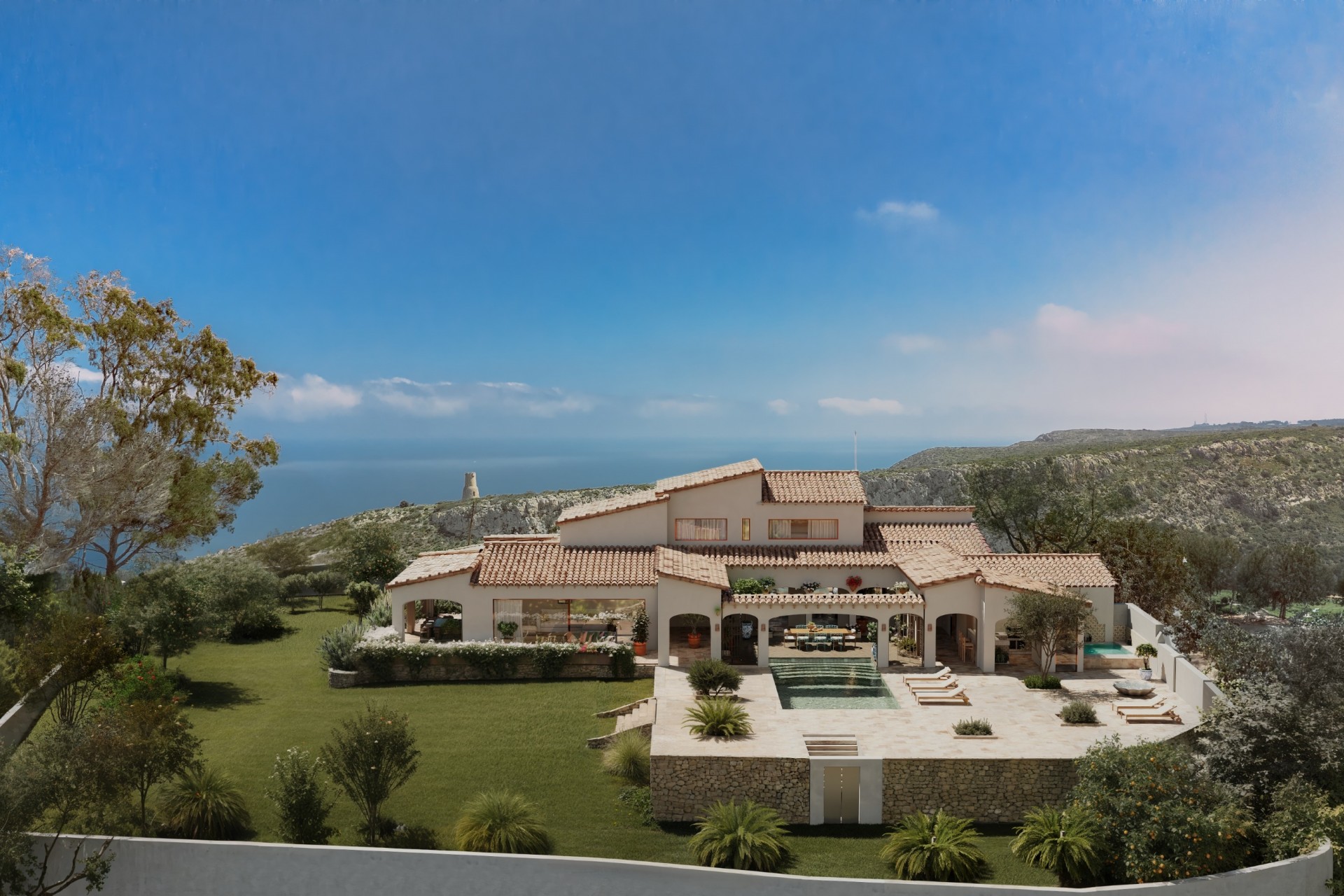 Neue Gebäude - Villa -
Denia - Las Rotas / Les Rotes