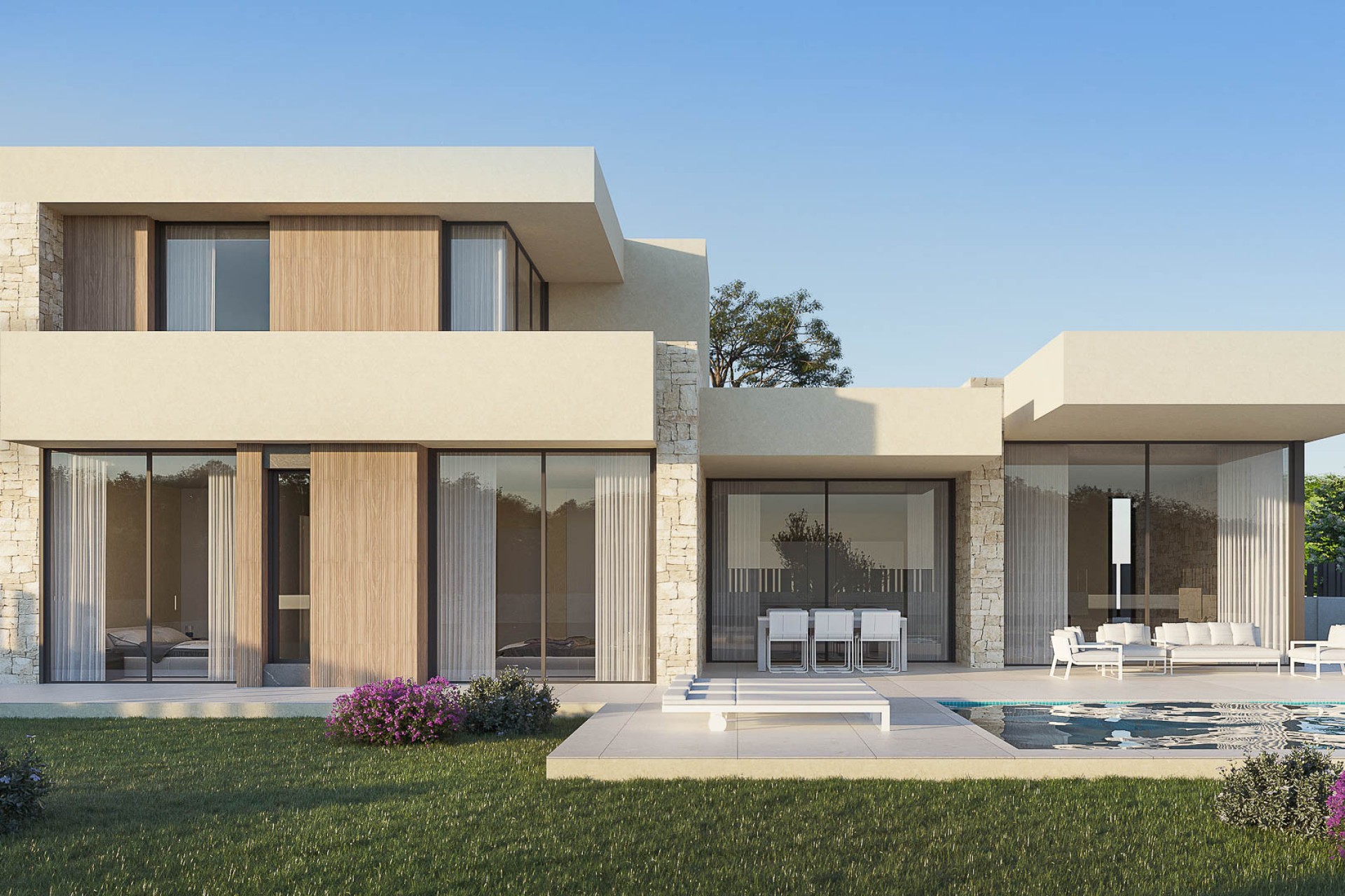 Neue Gebäude - Villa -
Denia