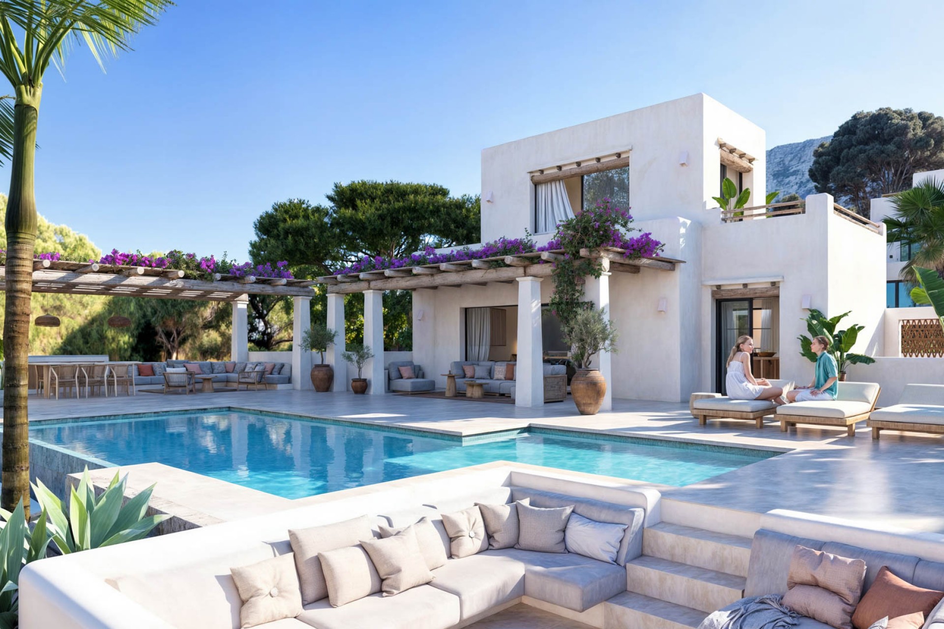 Neue Gebäude - Villa -
Denia