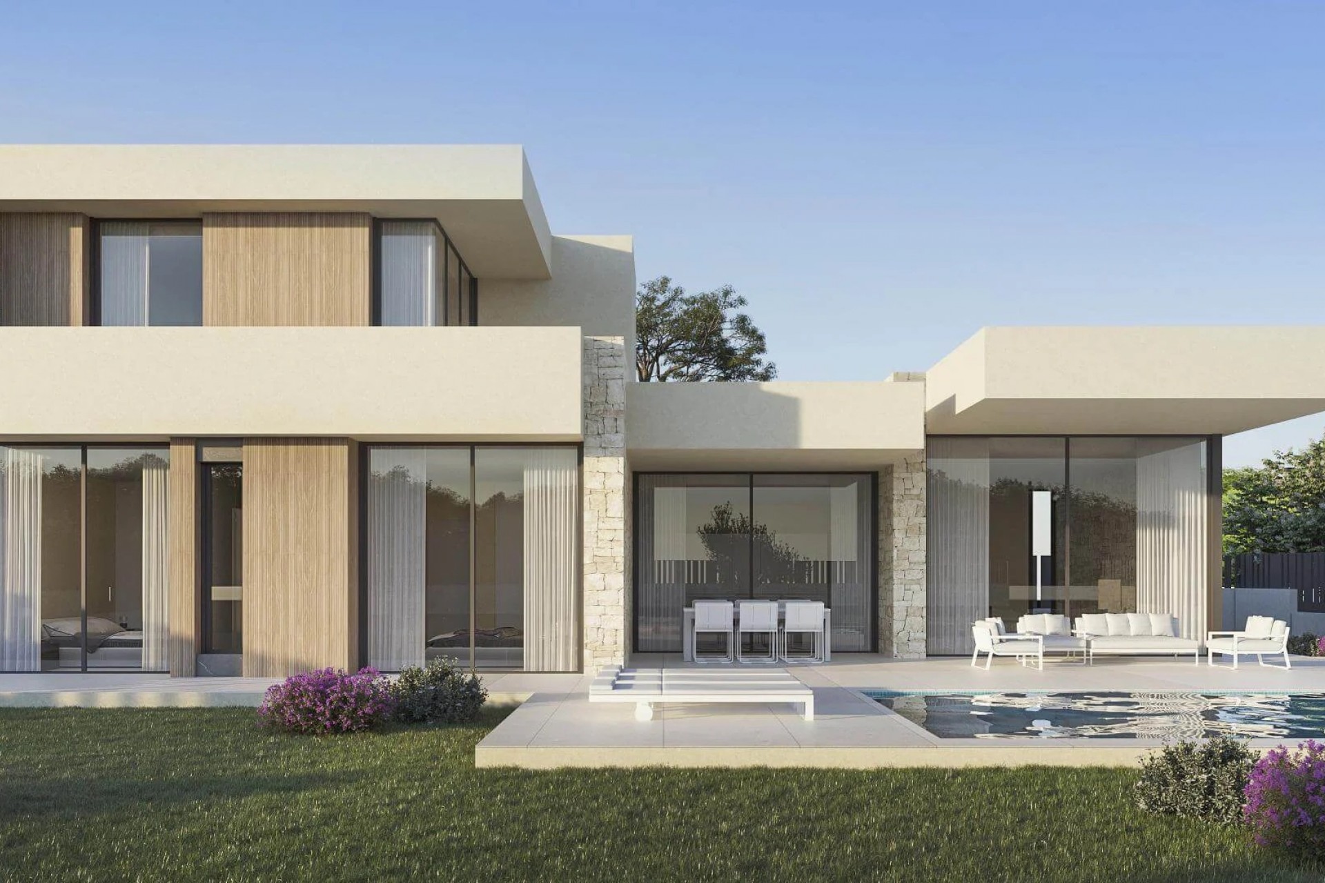 Neue Gebäude - Villa -
Denia