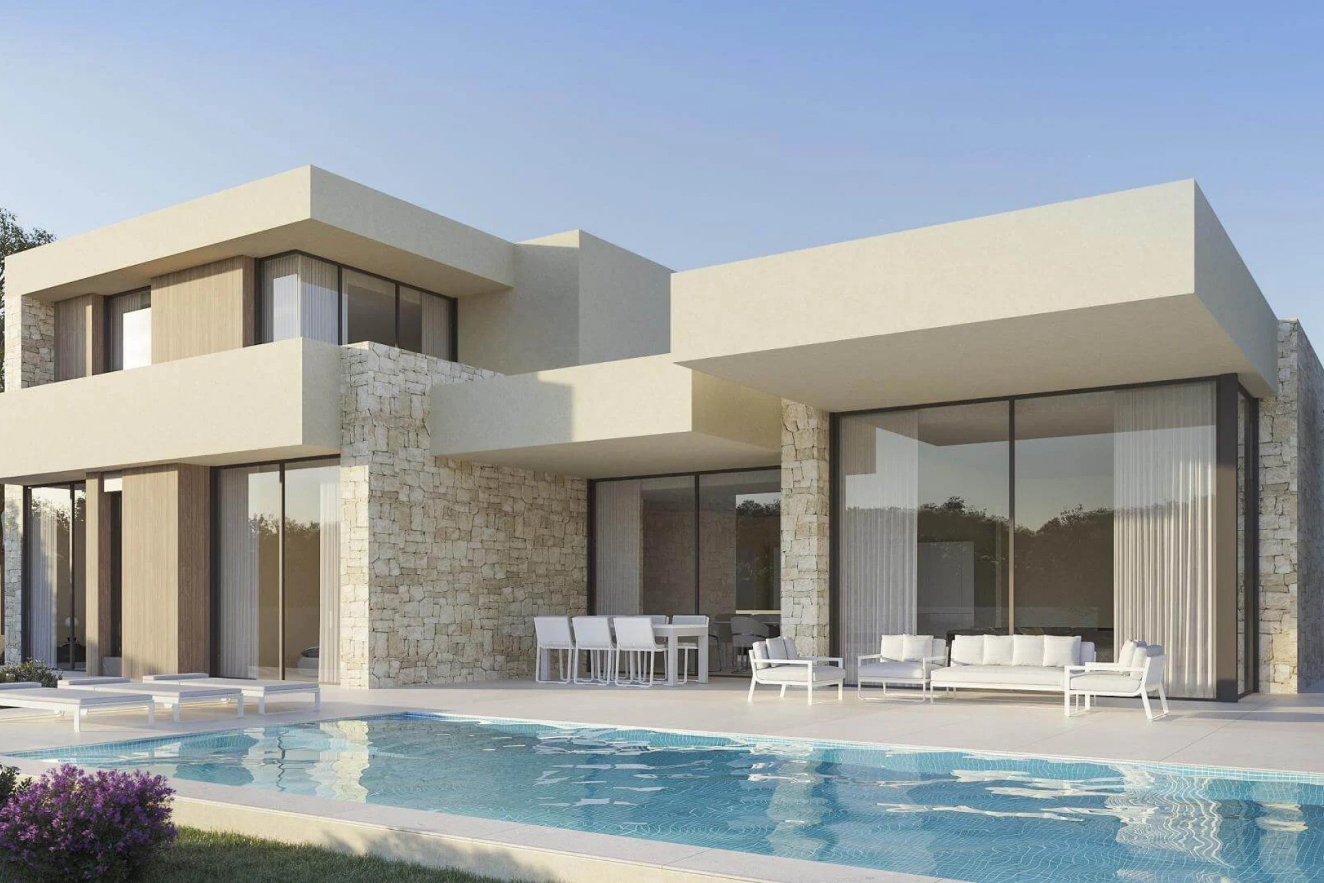 Neue Gebäude - Villa -
Denia