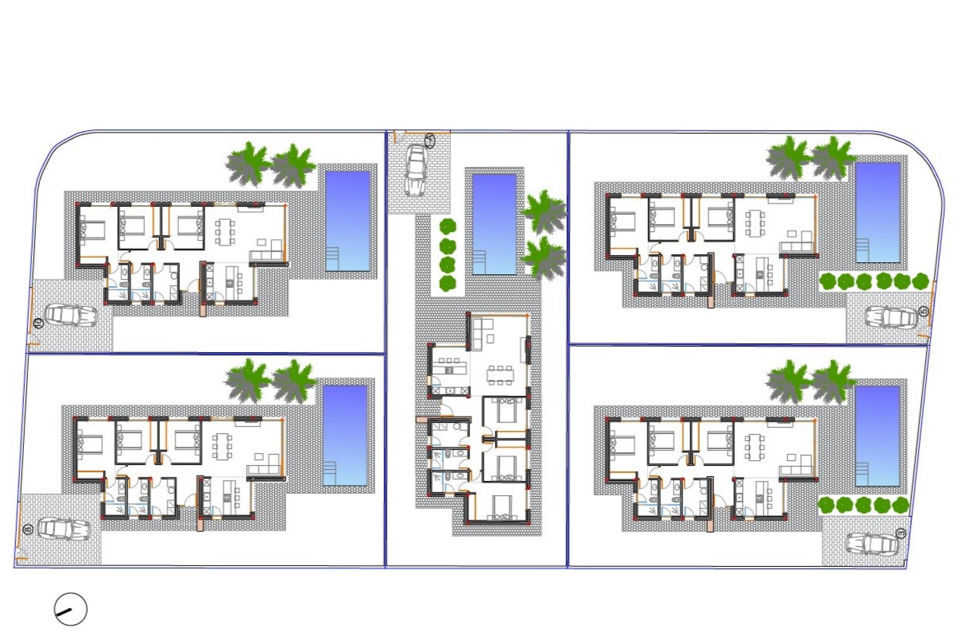 Neue Gebäude - Villa -
Els Poblets - Partida Barranquets