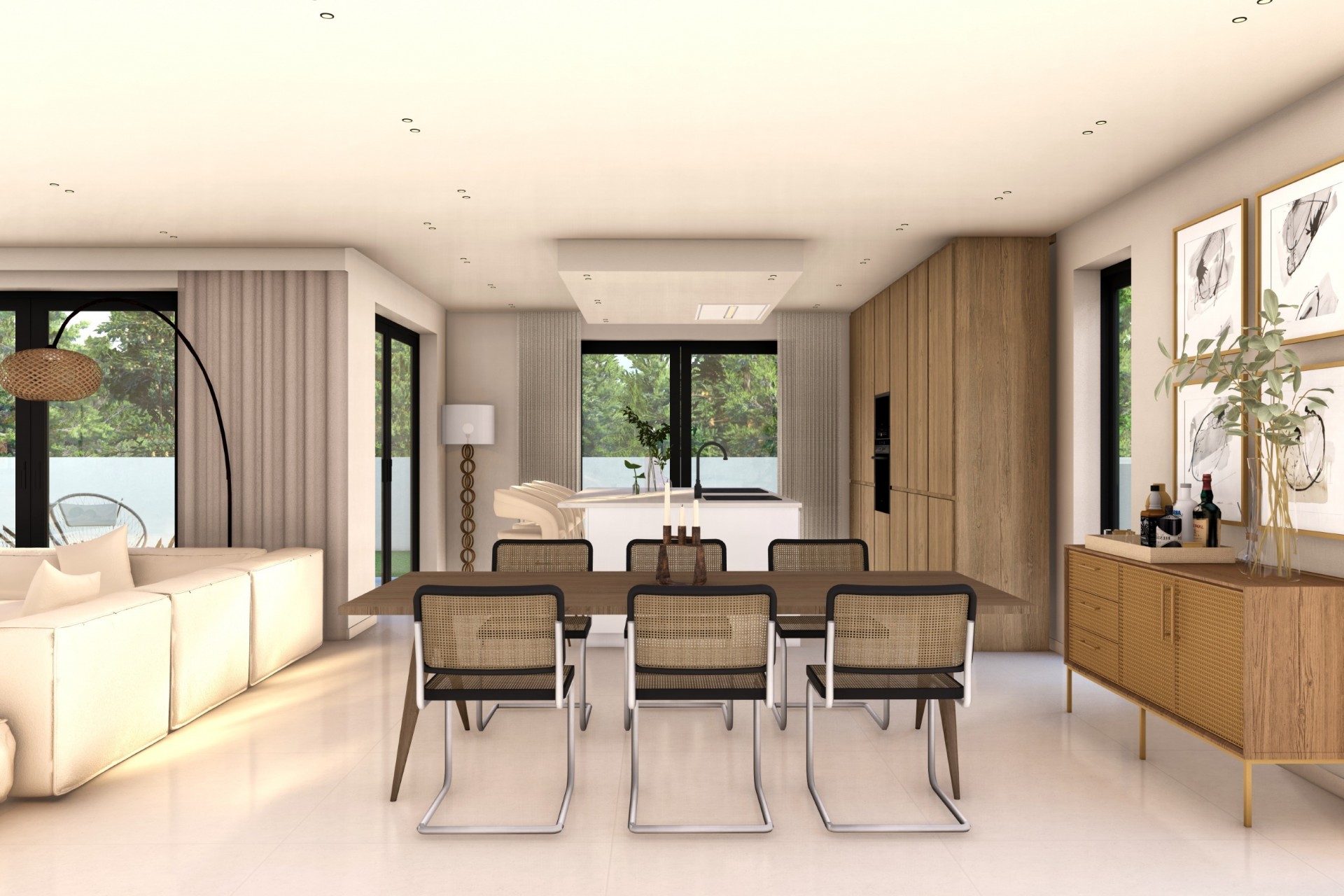 Neue Gebäude - Villa -
Finestrat - Balcón de Finestrat - Terra Marina
