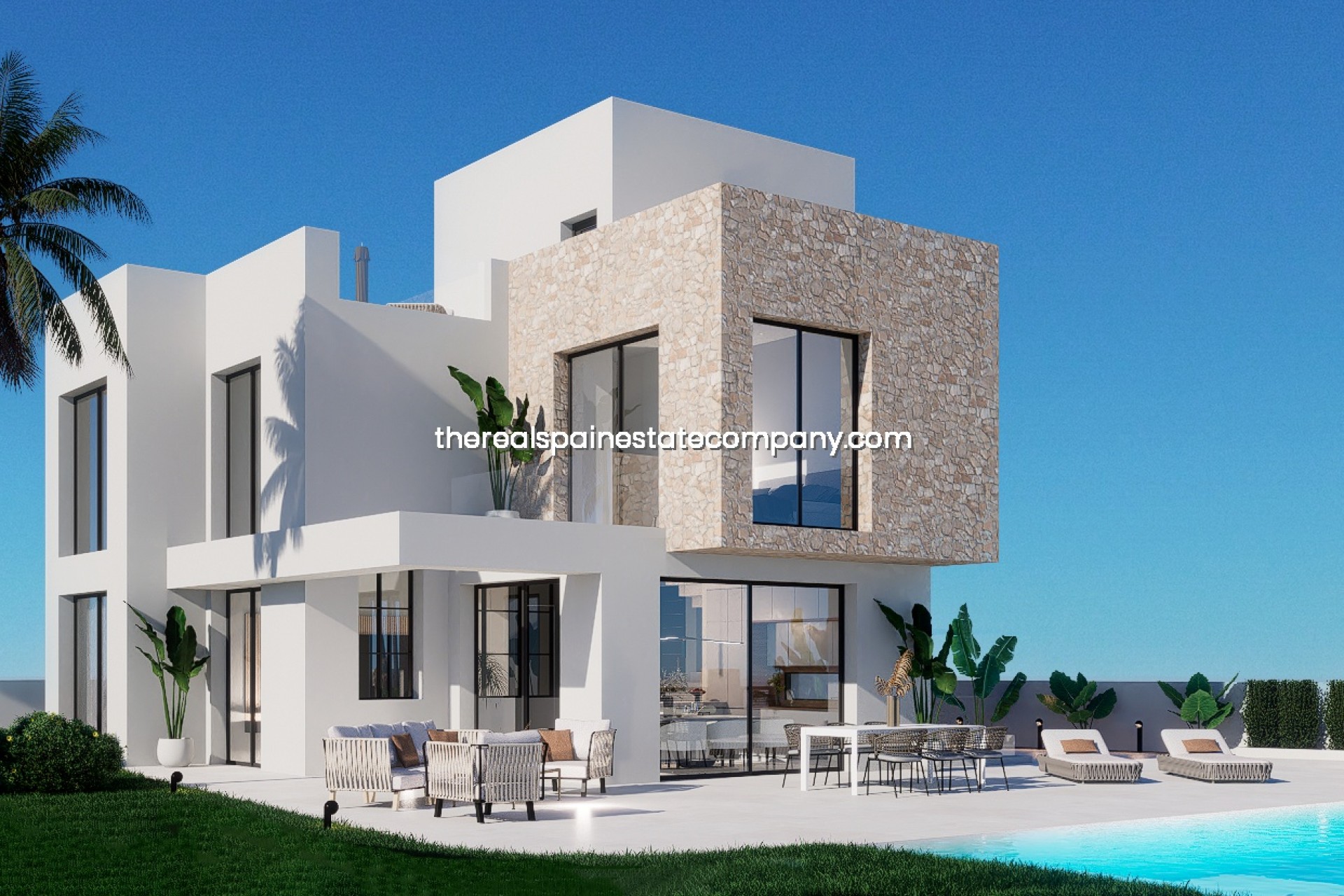 Neue Gebäude - Villa -
Finestrat - Balcón de Finestrat - Terra Marina